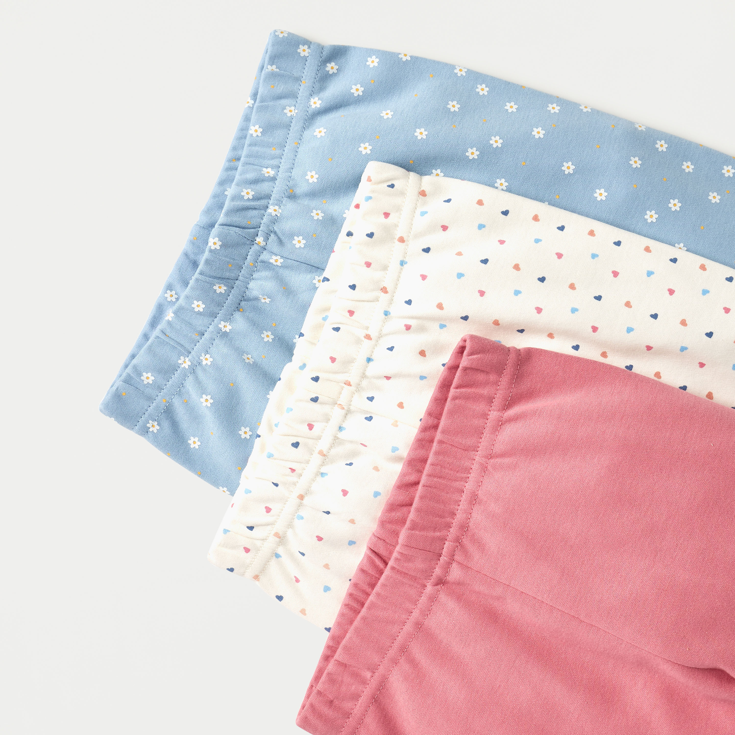 Juniors Assorted Long Sleeve T-shirts and Pyjamas - Set of 3-baby-girls-clothing-nightwear-pyjamasets-image-5