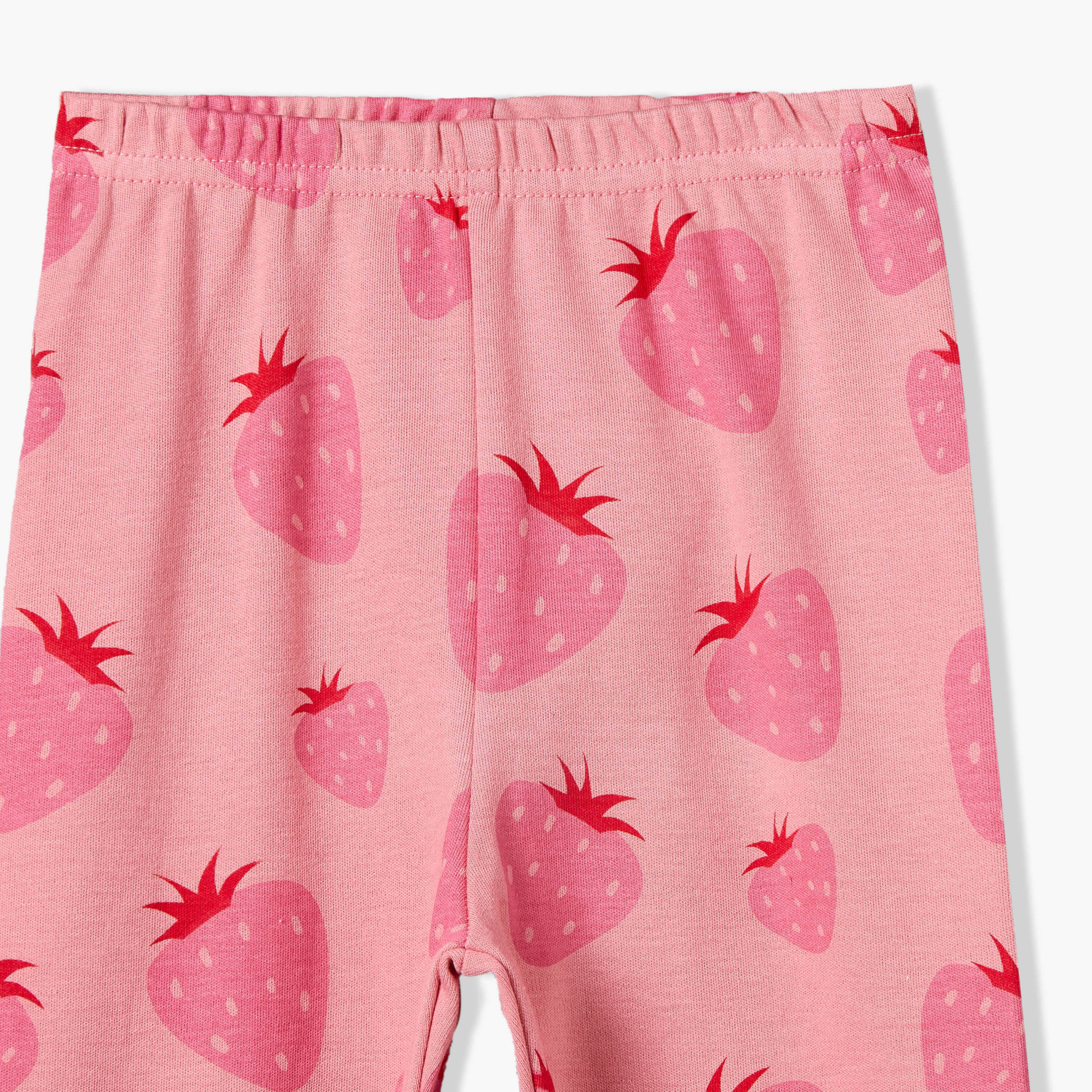 Pack of 2 Juniors Cotton Round Neck Long Sleeves Pyjama Set with Fruit Print-baby-girls-clothing-nightwear-pyjamasets-image-10