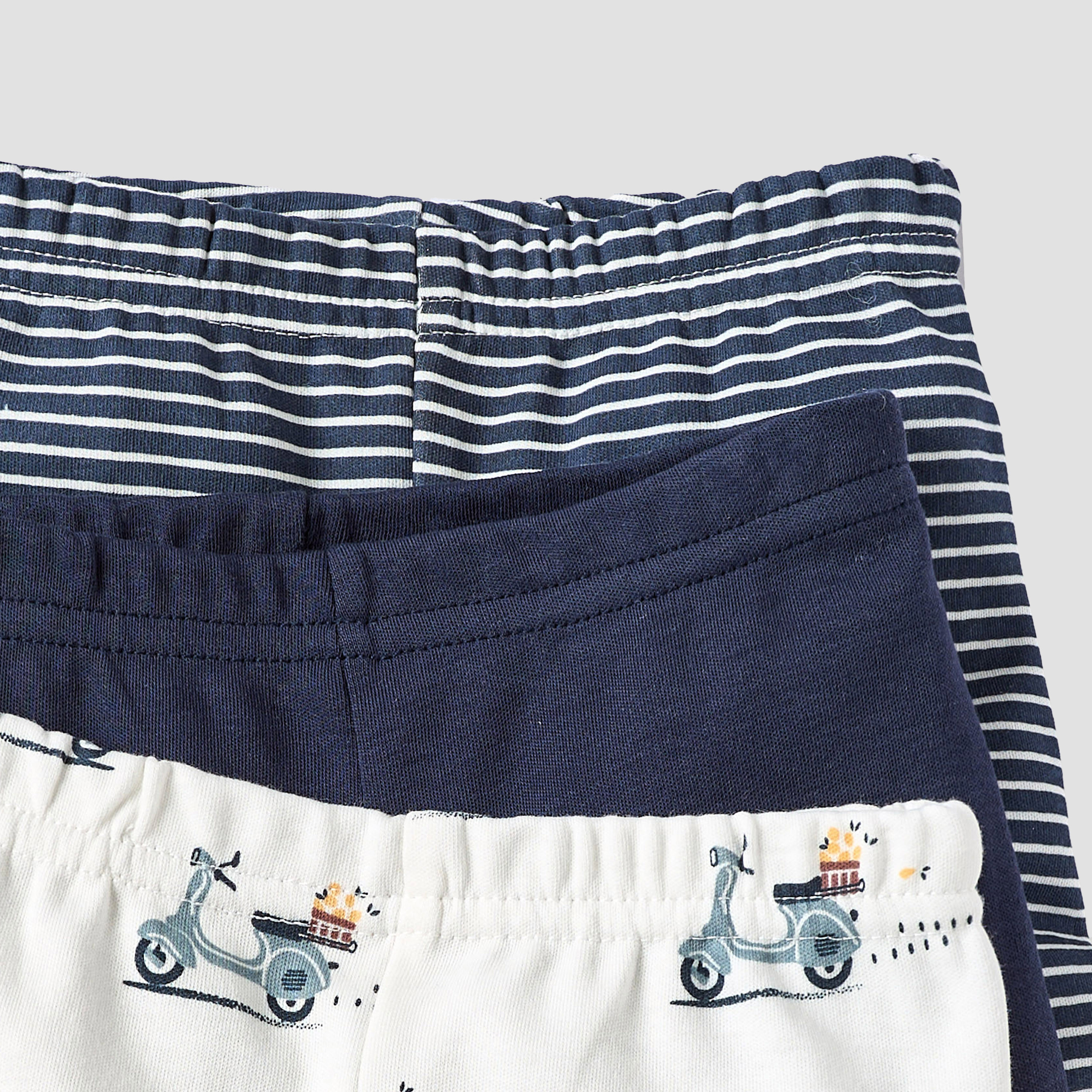 تيشيرتات بطبعات مع بنطلونات بيجاما من جونيورز - مجموعة 3 أطقم-baby-boys-clothing-nightwear-pyjamasets-image-11