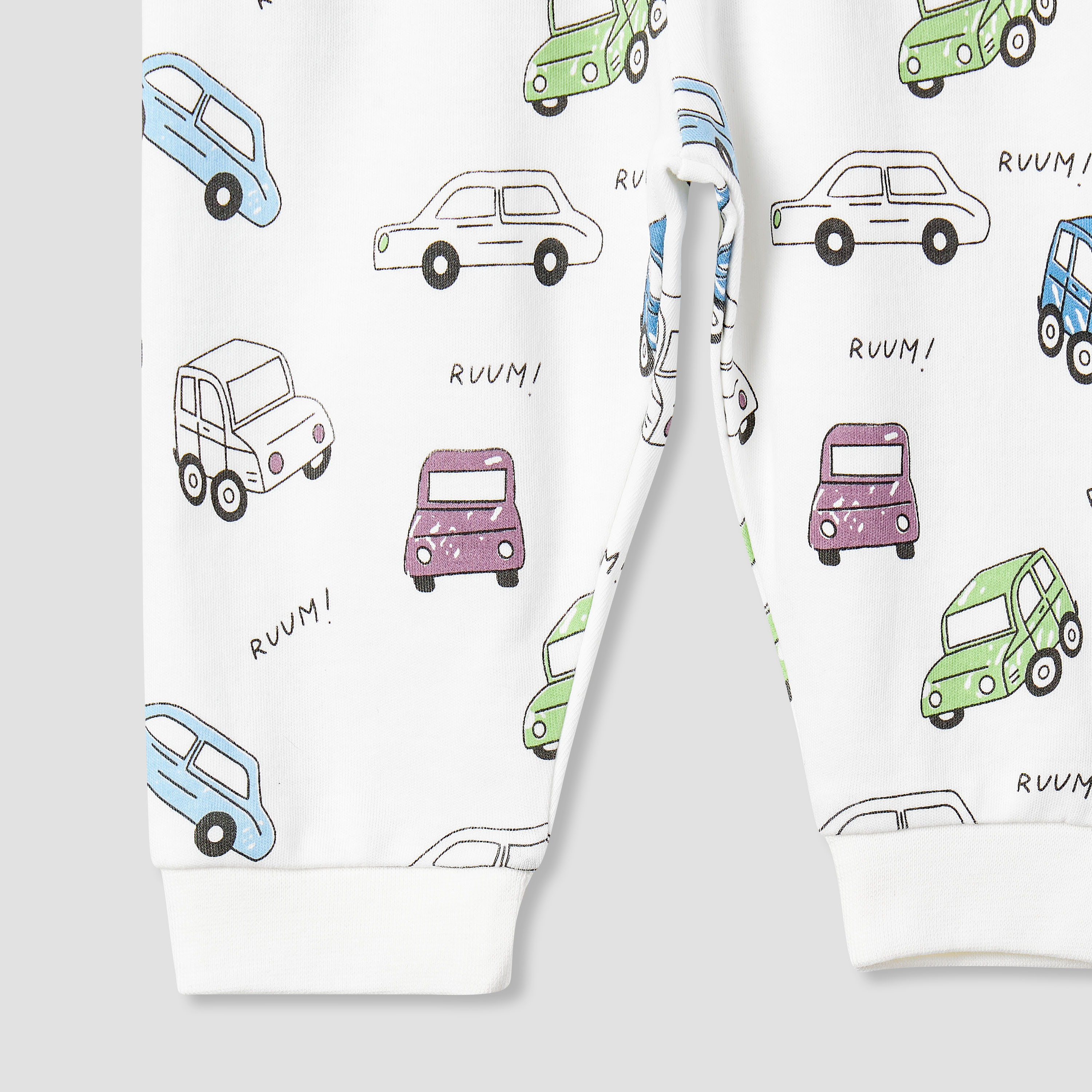Juniors Vehicle Print T-shirt and Pyjama - Set of 2-baby-boys-clothing-nightwear-pyjamasets-image-9