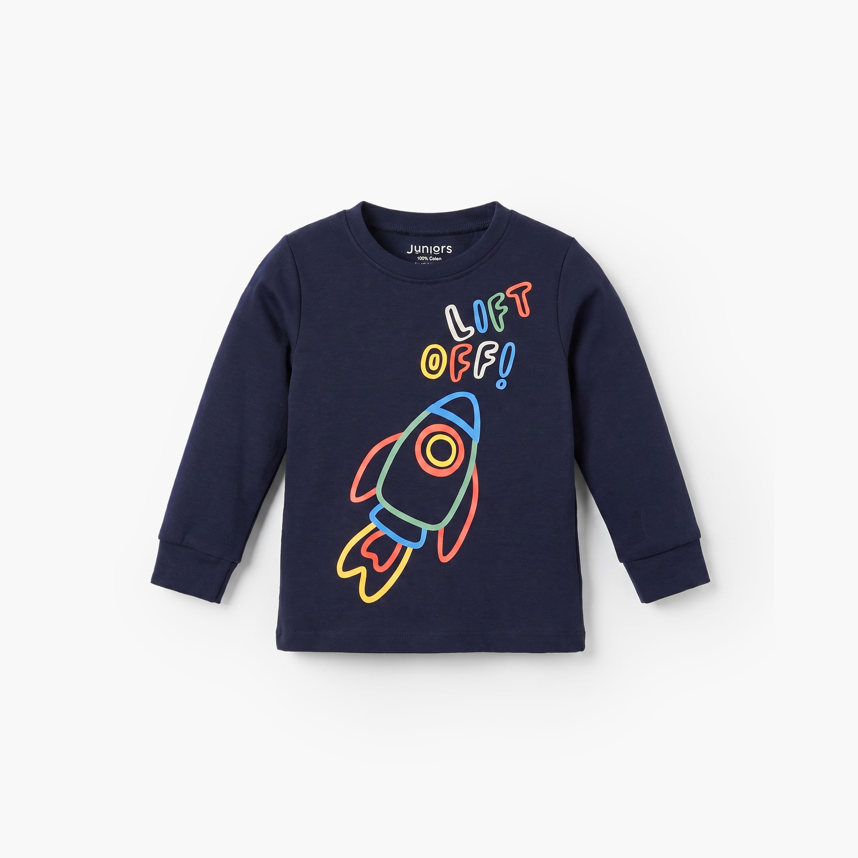 طقم بيجاما قطن بطبعات من جونيورز - عبوة من 3 أطقم-baby-boys-clothing-nightwear-pyjamasets-image-3