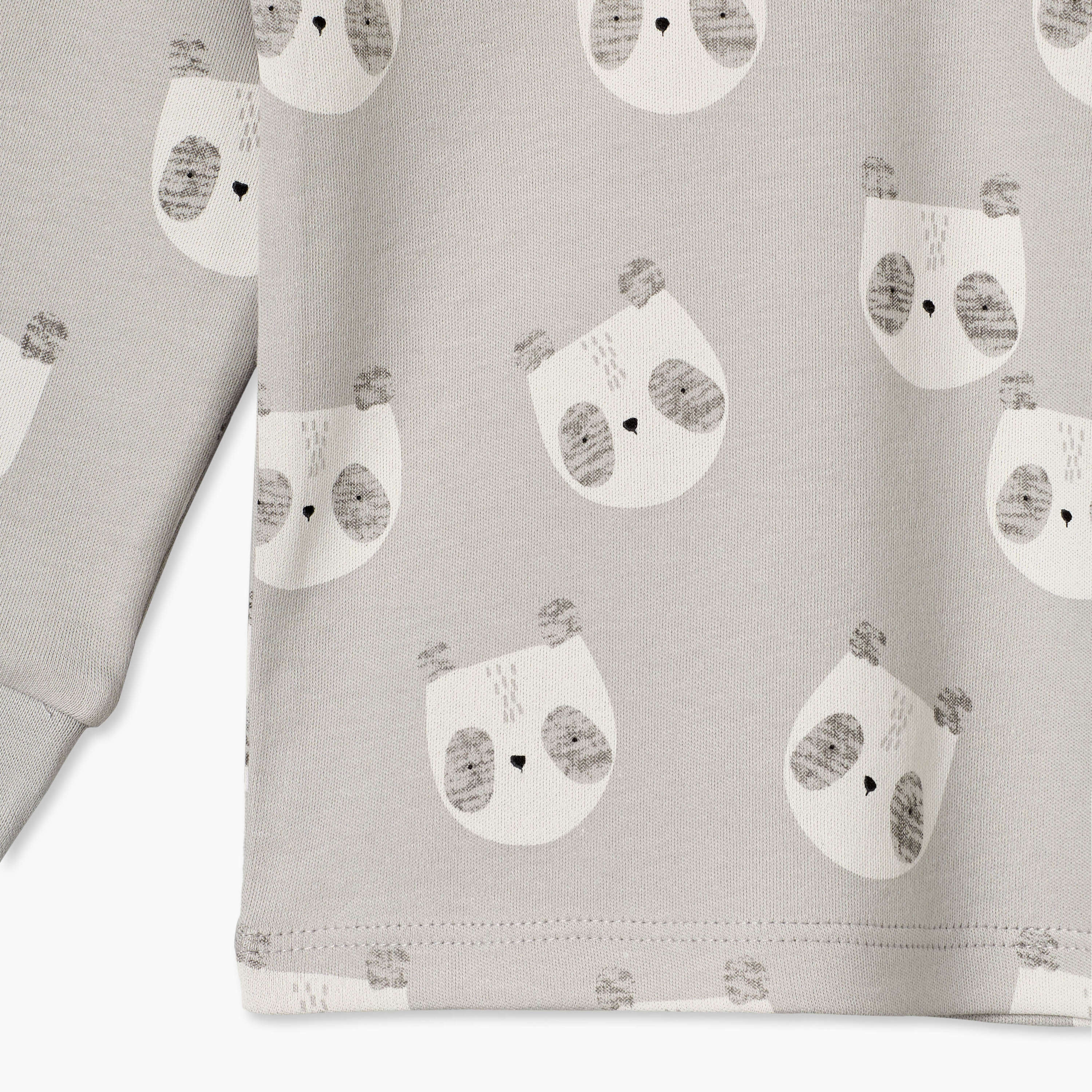 طقم بيجاما قطن بطبعات باندا وأكمام طويلة وياقة ضيقة من جونيورز-baby-boys-clothing-nightwear-pyjamasets-image-8