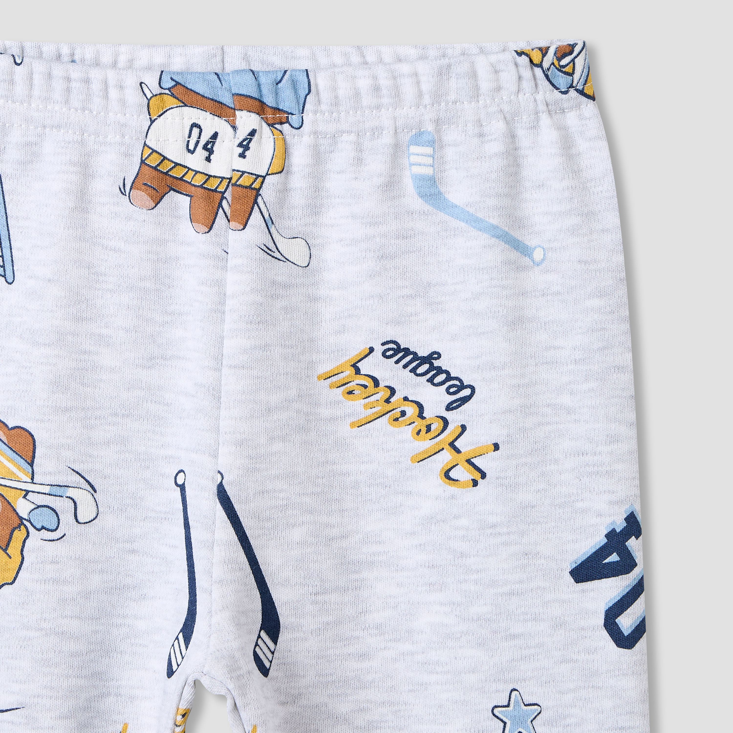 Juniors Bear Print T-shirt and Pyjama - Set of 2-baby-boys-clothing-nightwear-pyjamasets-image-8