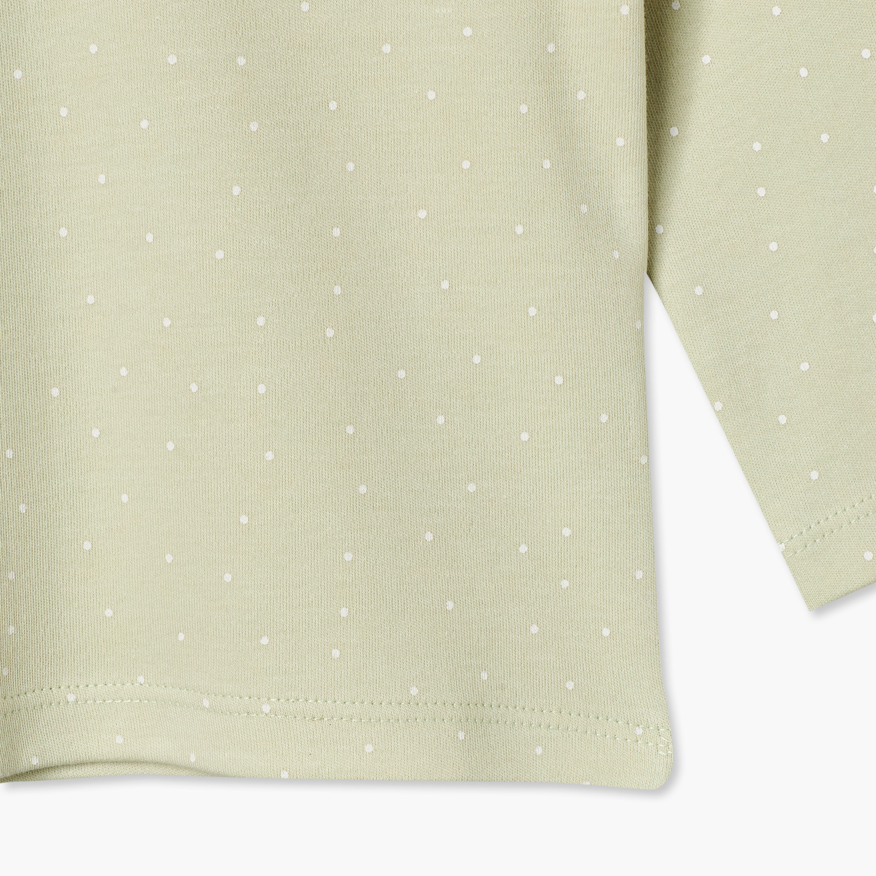 طقم بيجاما قطن بطبعات منقطة وياقة ضيقة وأكمام طويلة من جونيورز-baby-girls-clothing-nightwear-pyjamasets-image-8