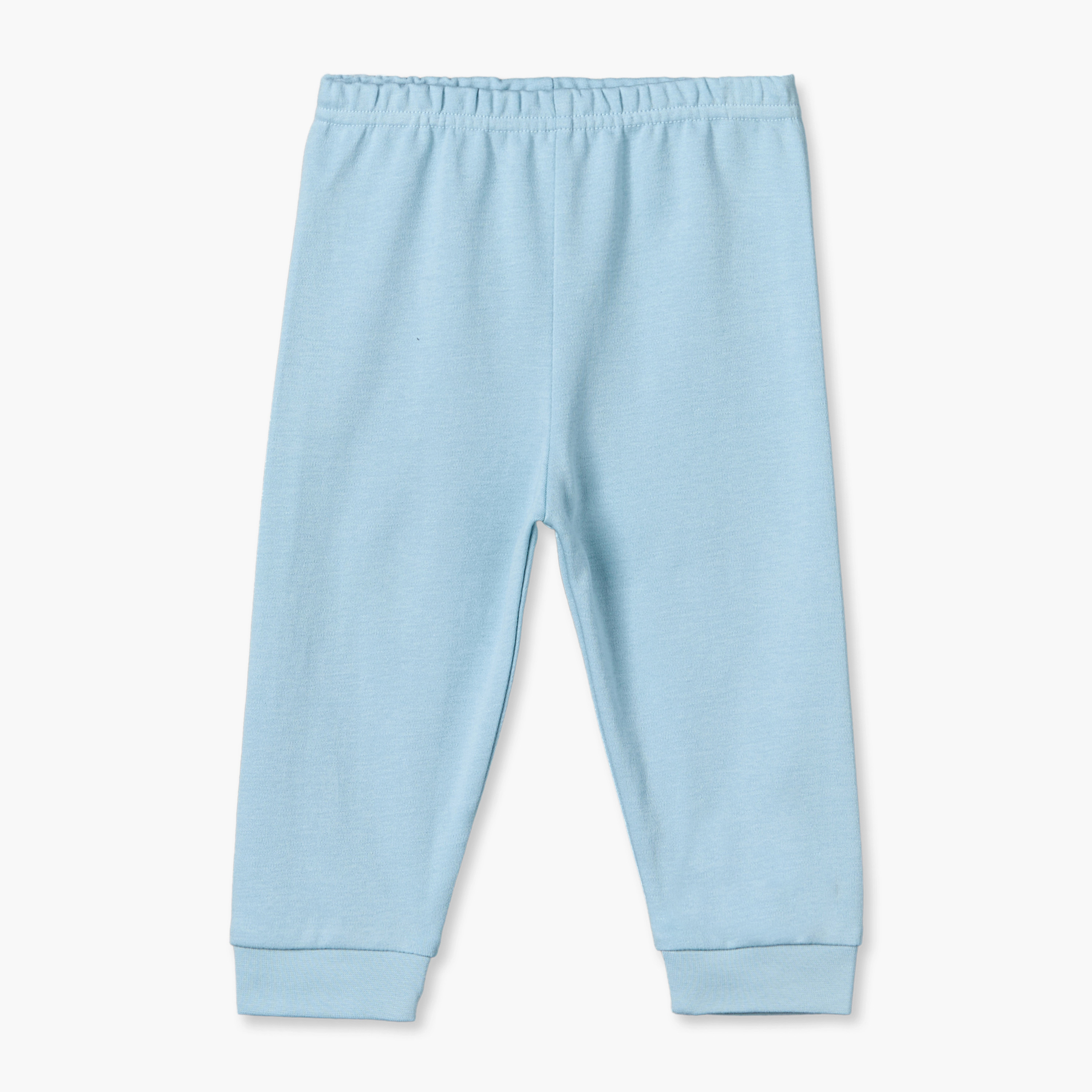 طقم بيجاما قطن بياقة مستديرة وأكمام طويلة بطبعات وسائل النقل قطعتين من جونيورز-baby-boys-clothing-nightwear-pyjamasets-image-6