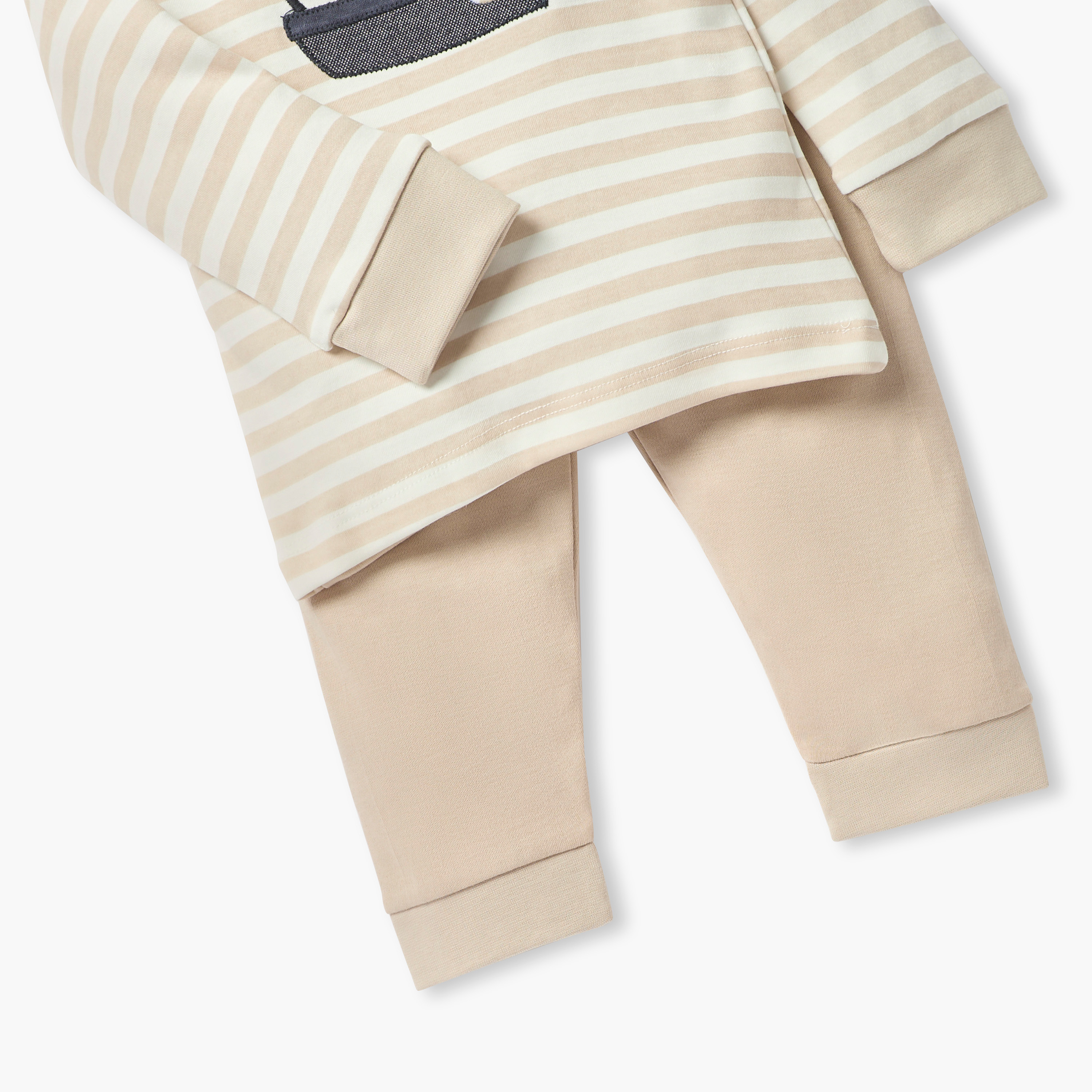 Juniors Striped T-shirt and Pyjama Set-baby-boys-clothing-nightwear-pyjamasets-image-5