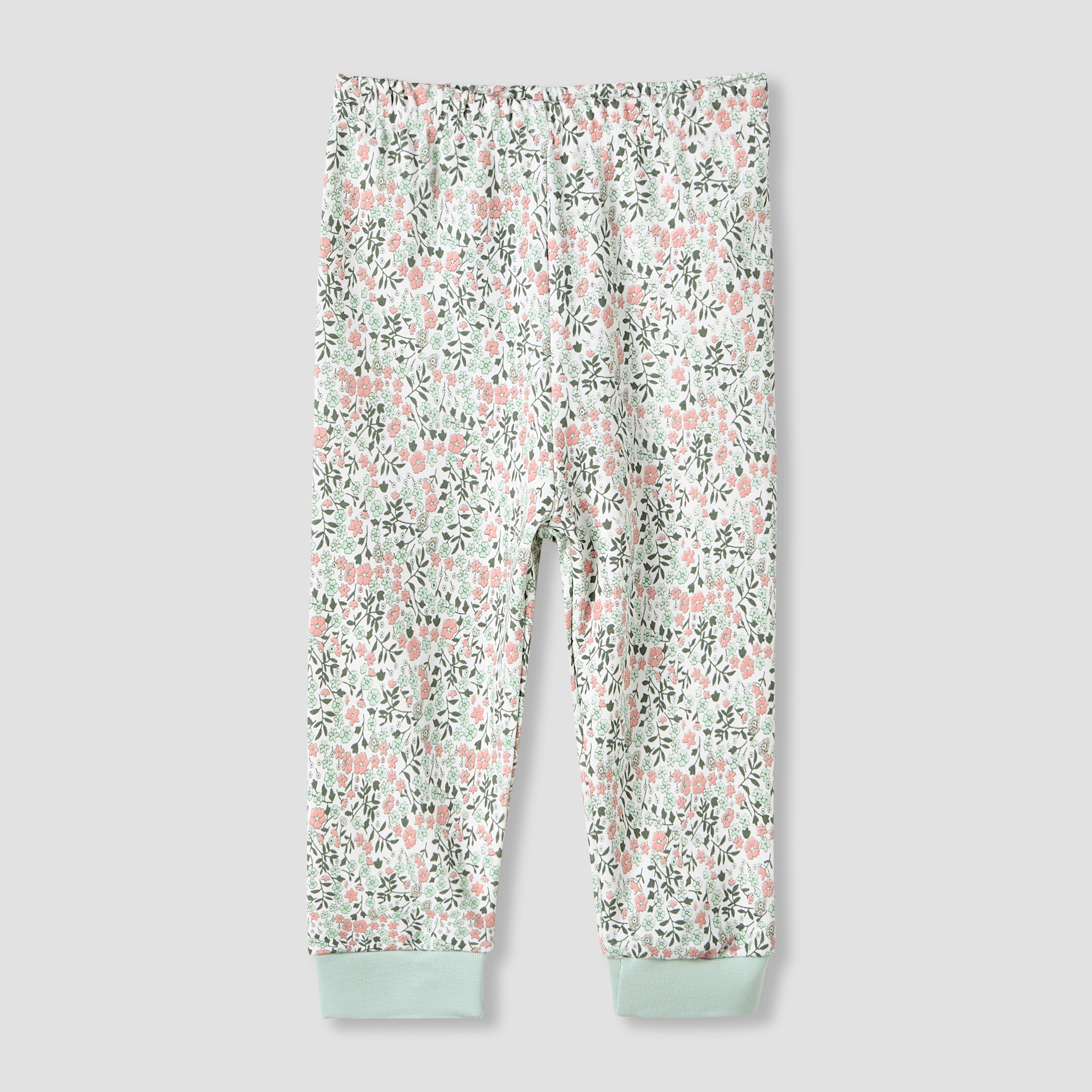 Set of 3, Juniors Cotton Crew Neck Long Sleeves Pyjama Set with Bunny Print-baby-girls-clothing-nightwear-pyjamasets-image-7