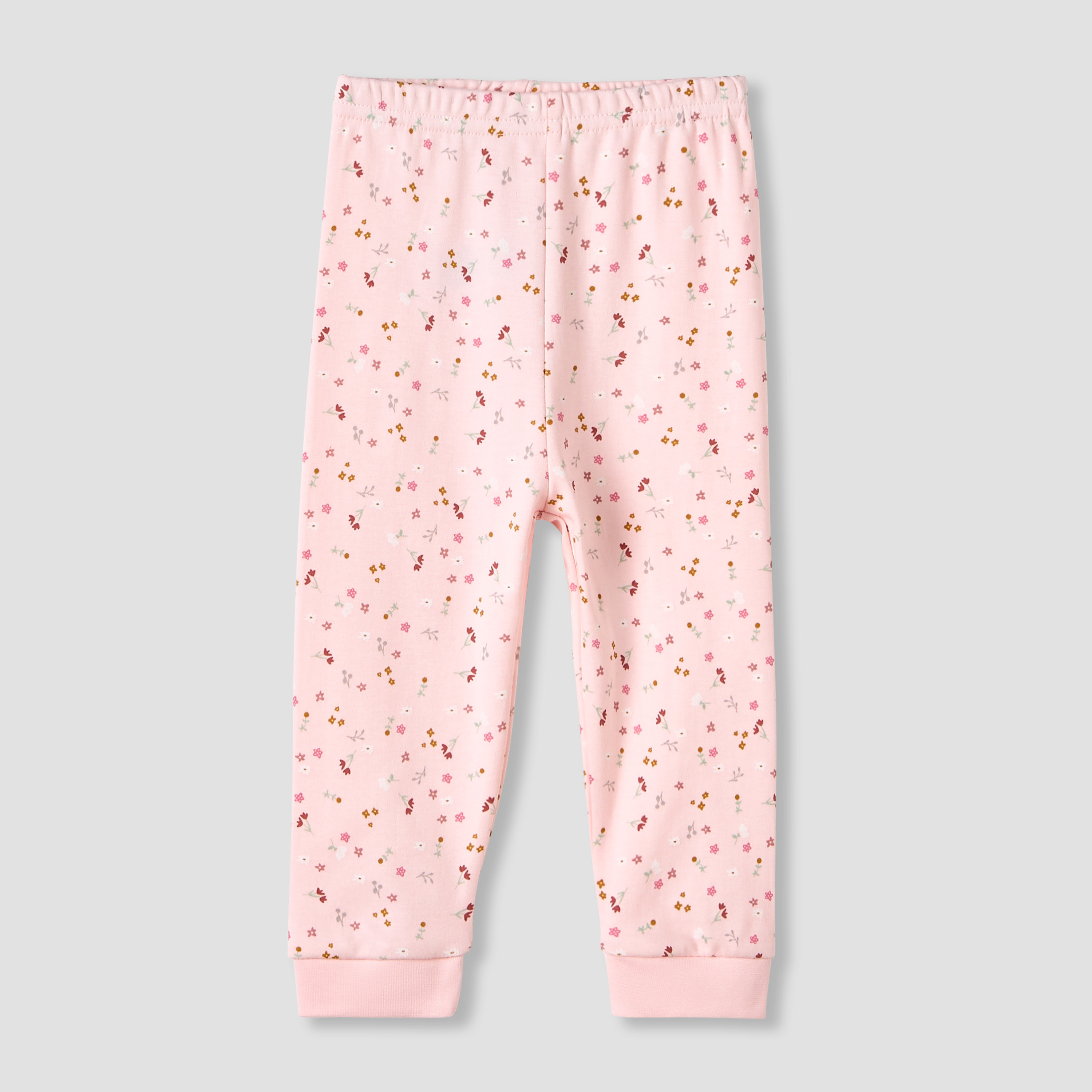 Set of 3, Juniors Cotton Crew Neck Long Sleeves Pyjama Set with Bunny Print-baby-girls-clothing-nightwear-pyjamasets-image-8