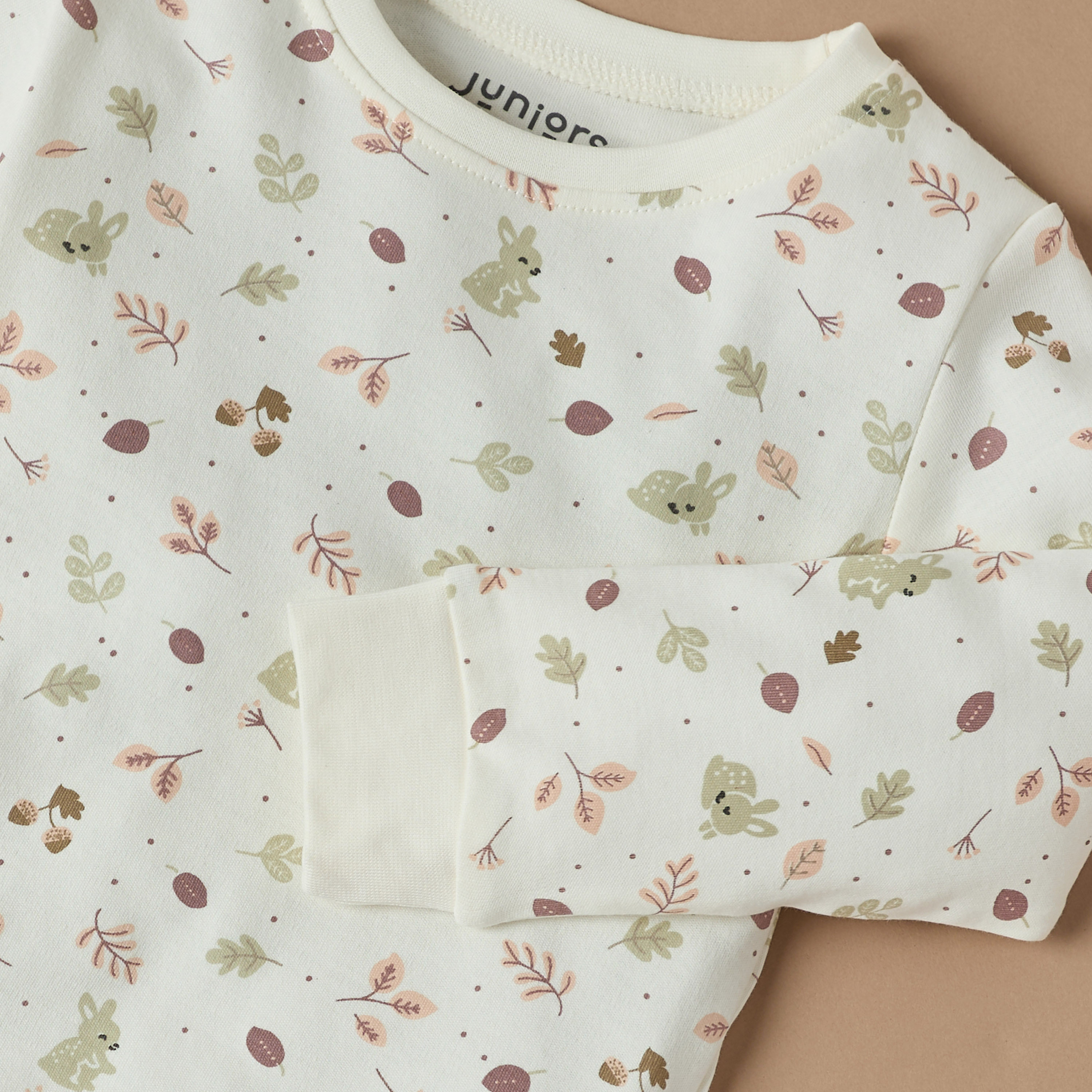 Juniors Printed T-shirt and Pyjama Set-baby-girls-clothing-nightwear-pyjamasets-image-4