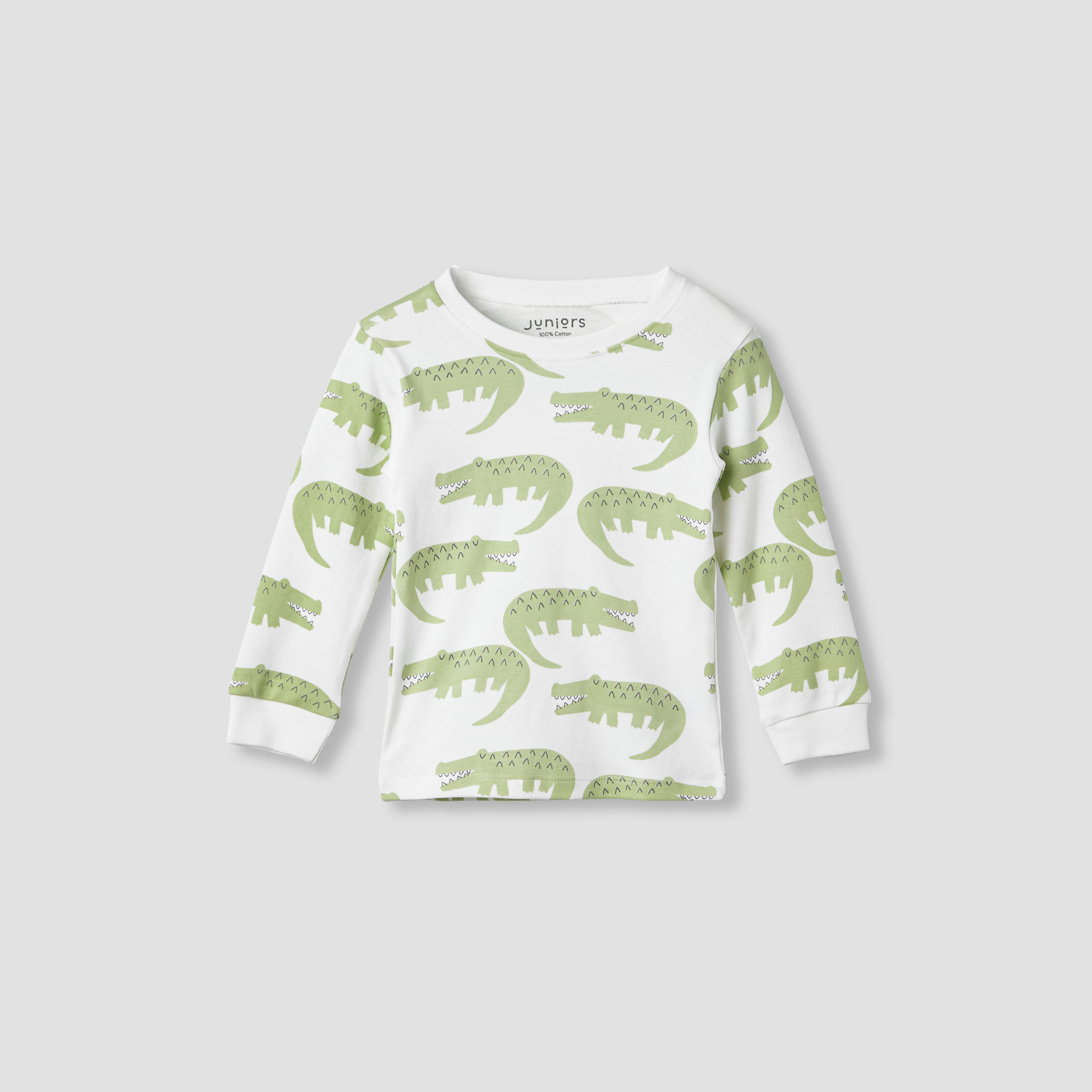 Juniors Animal Print T-shirt and Pyjama Set-baby-girls-clothing-nightwear-pyjamasets-image-3