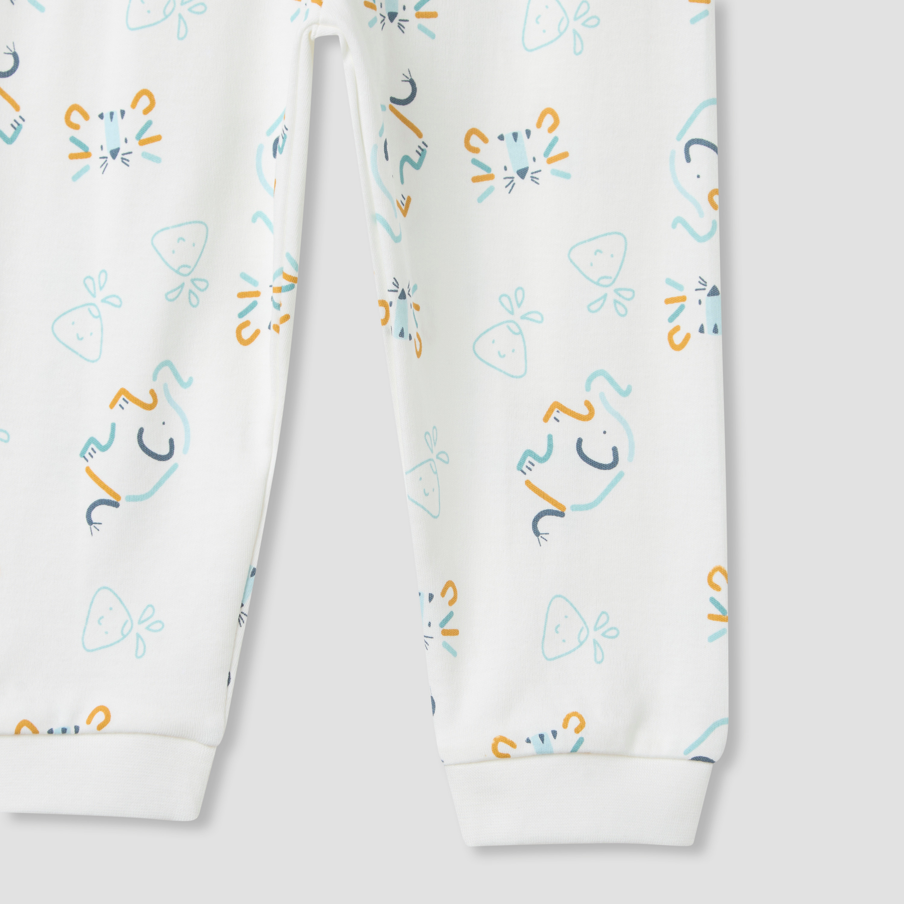 Juniors Animal Print T-shirt and Pyjama Set-baby-girls-clothing-nightwear-pyjamasets-image-8