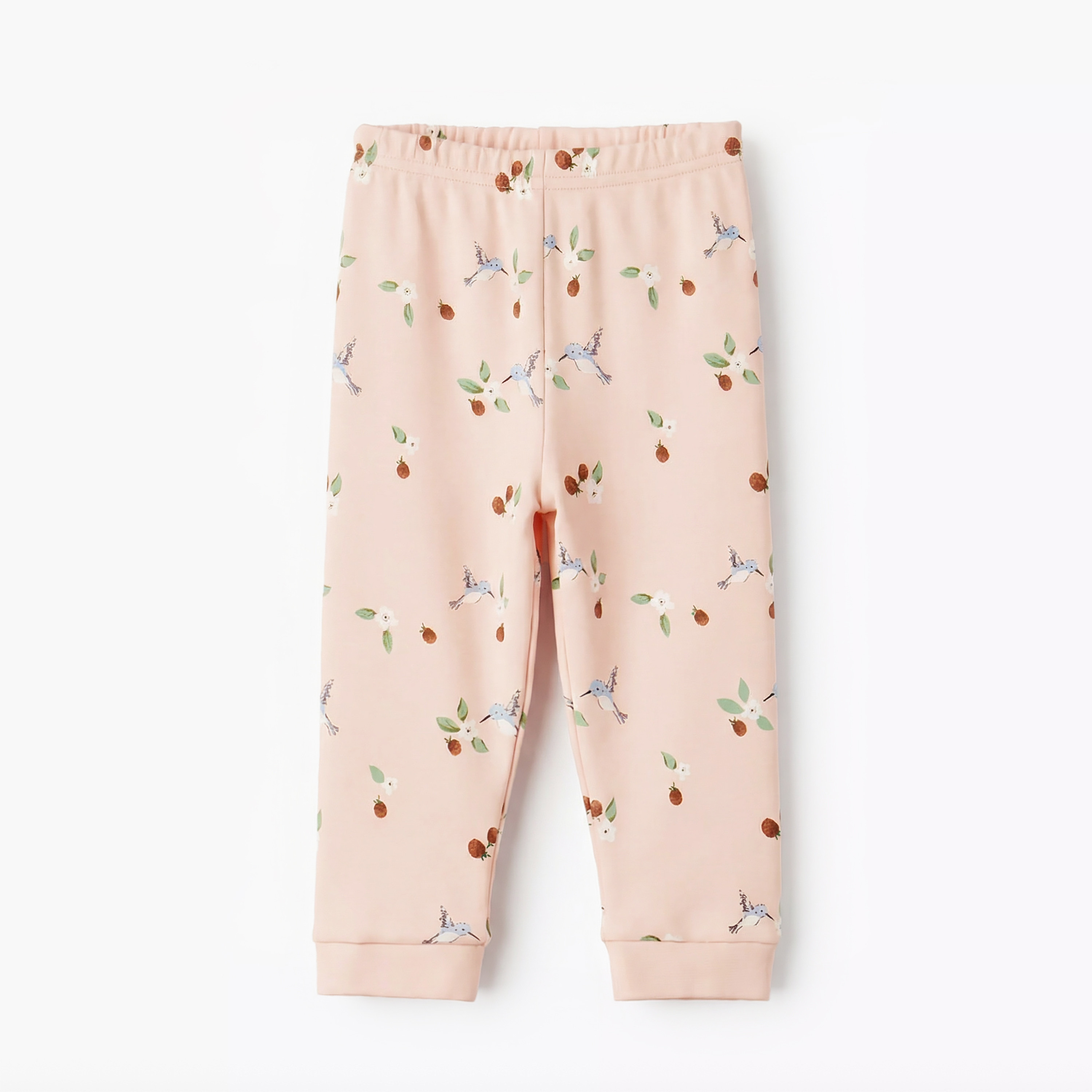 طقم بنطلون بيجاما وتيشيرت بأكمام طويلة وطبعات طائر من جونيورز-baby-girls-clothing-nightwear-pyjamasets-image-4