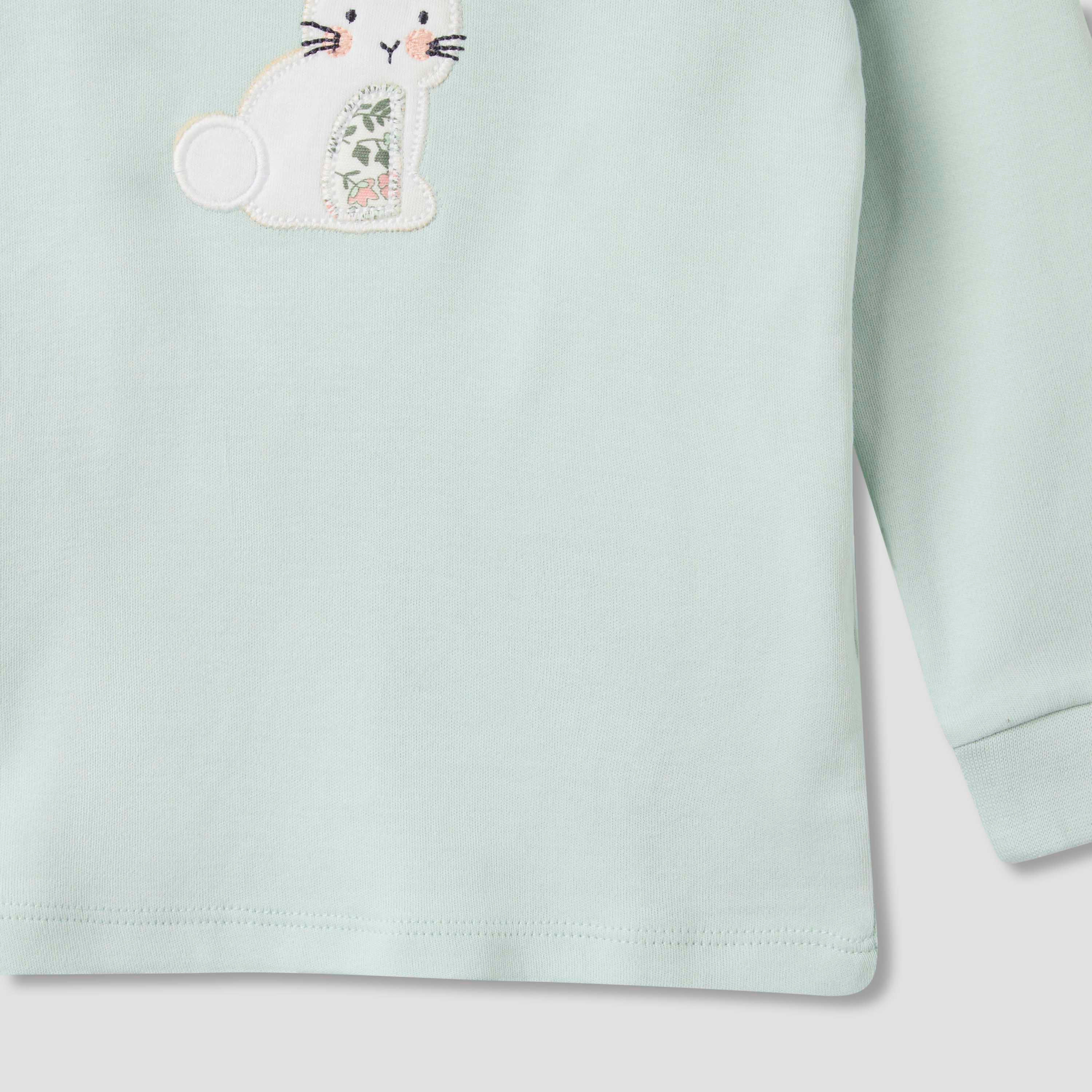 Juniors Pyjama Set with Print - Cotton - Long Sleeves - Round Neck-baby-girls-clothing-nightwear-pyjamasets-image-5