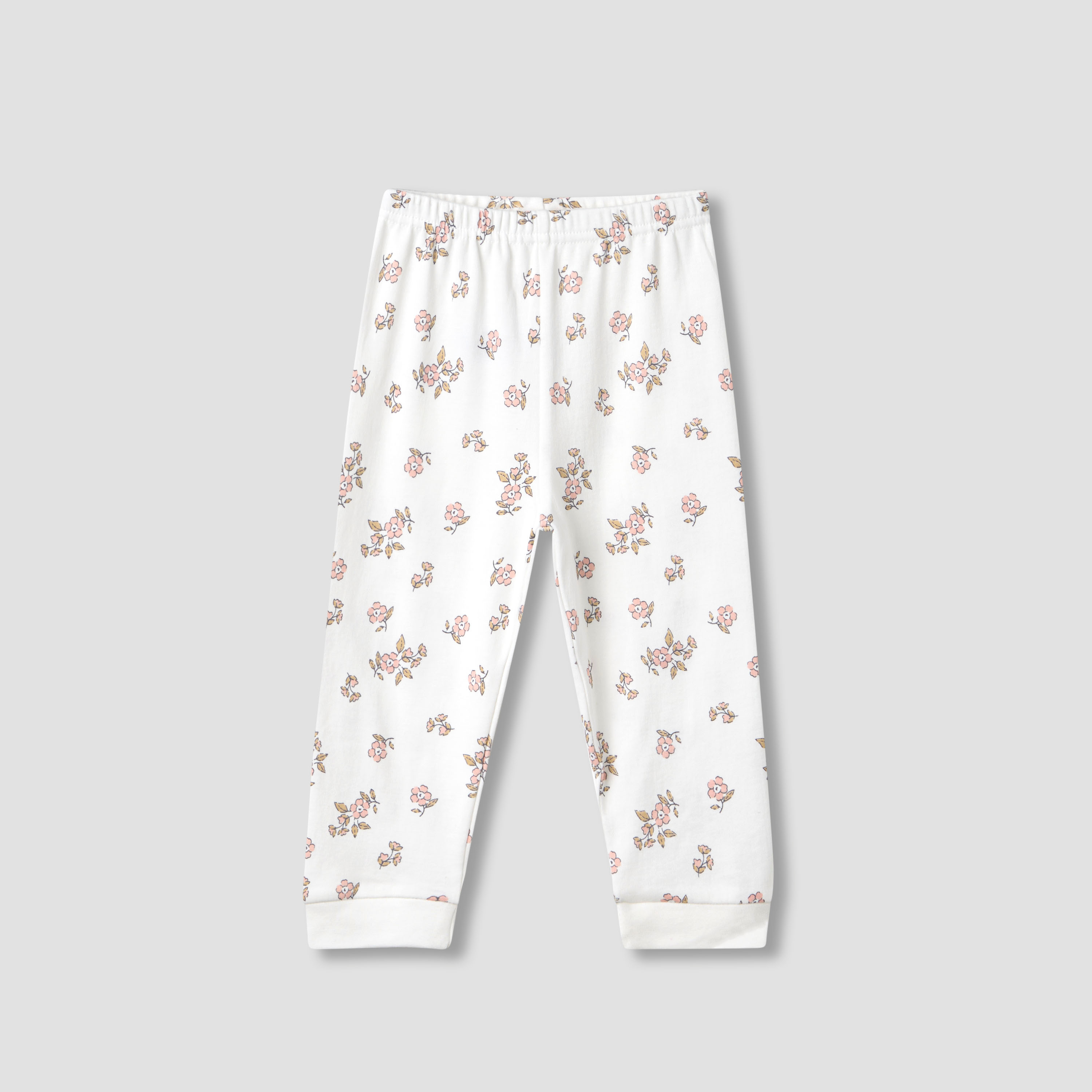 Juniors All-Over Floral Print Long Sleeves T-shirt and Pyjama Set-baby-girls-clothing-nightwear-pyjamasets-image-3