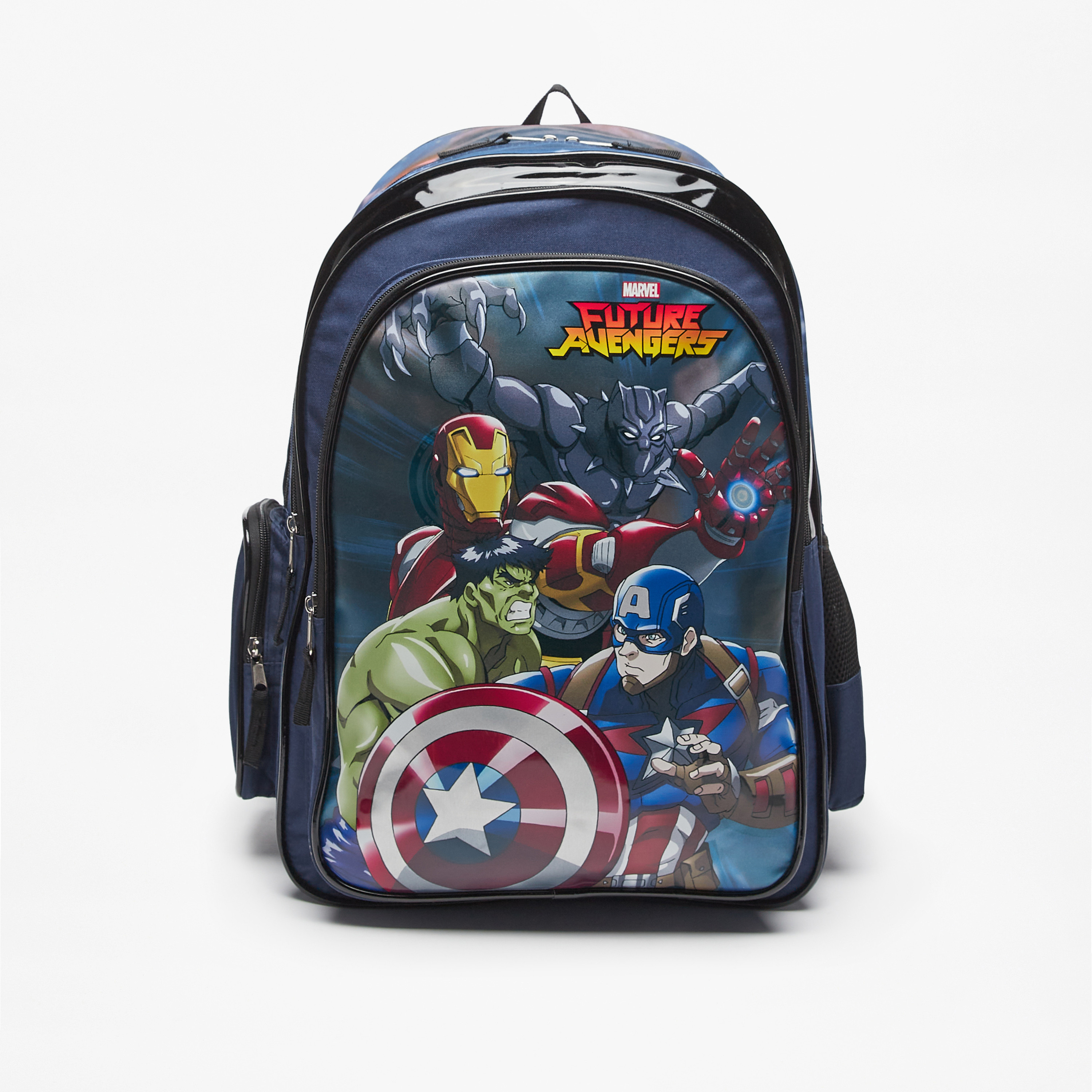 Buy Avengers Print Backpack with Adjustable Shoulder Straps 46x34x23 cm Online for Kids Centrepoint Bahrain