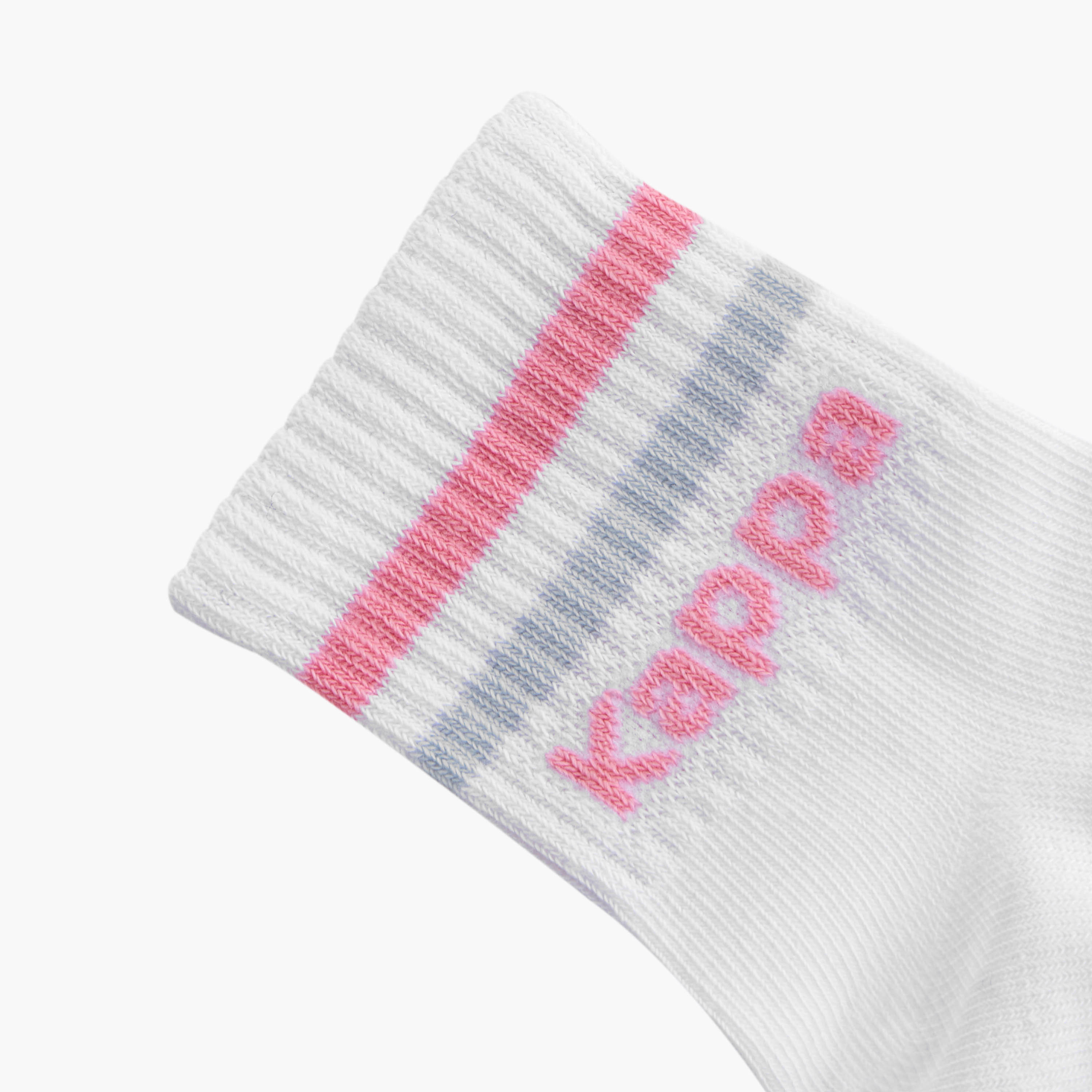 طقم جوارب 5 أزواج بطول الكاحل وطبعات الشعار من كابا-girls-accessories-socks-image-4