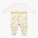 Juniors Floral Print Sleepsuit with Round Neck and Long Sleeves-Sleepsuits-thumbnail-2