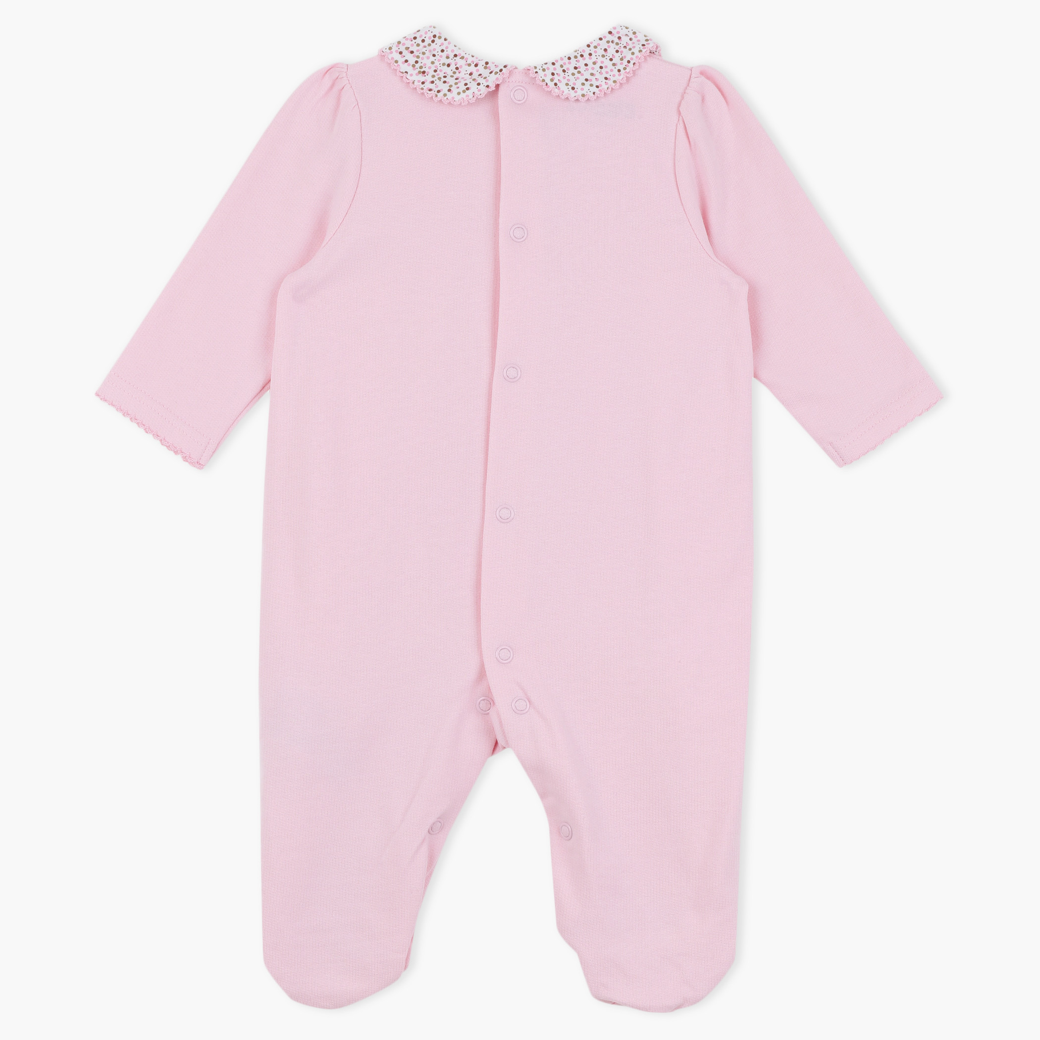 Peter pan 2024 collar sleepsuit