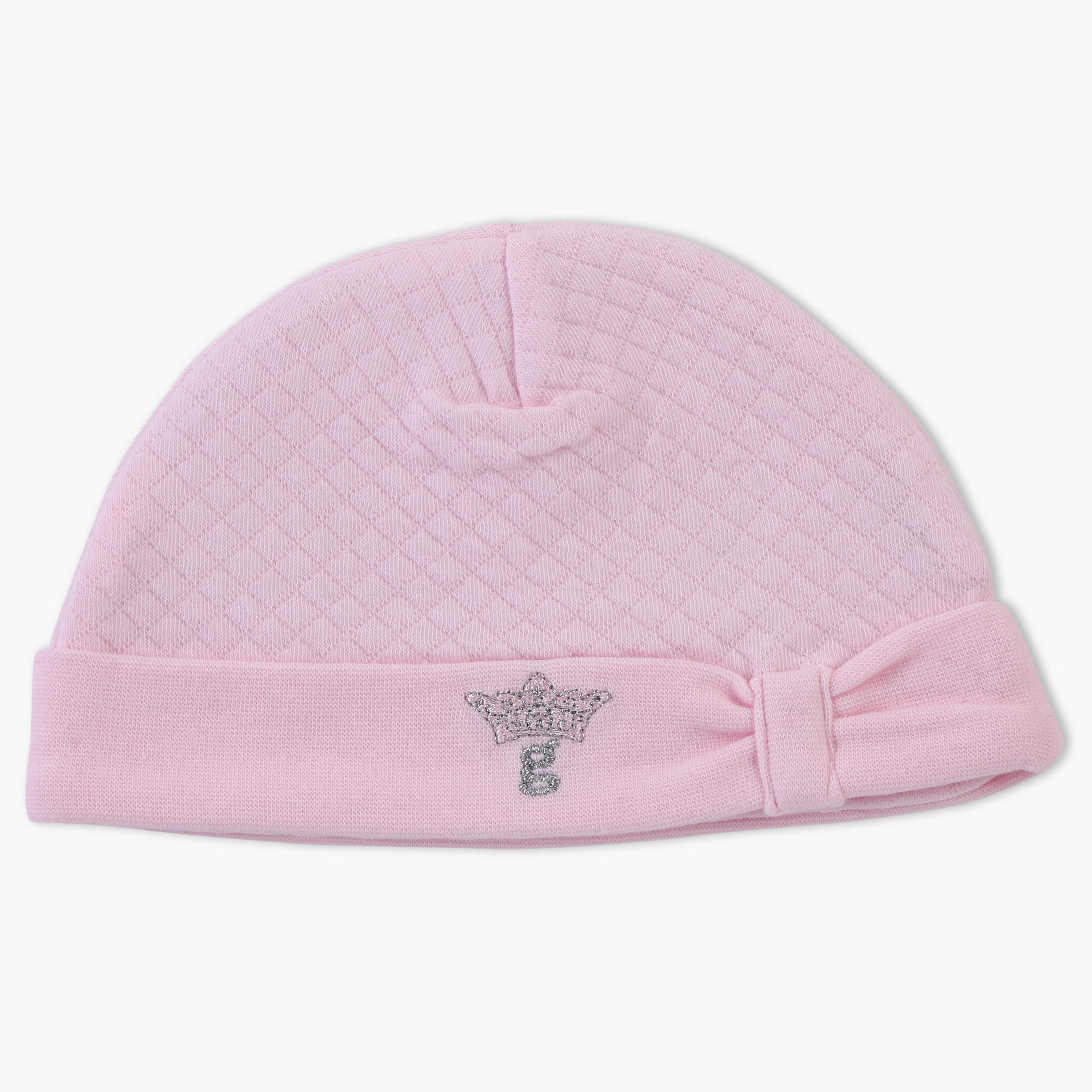 Giggles Quilted Beanie Cap-baby-girls-accessories-caps-image-1