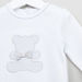 Giggles Textured Sleepsuit with Applique-Sleepsuits-thumbnail-1