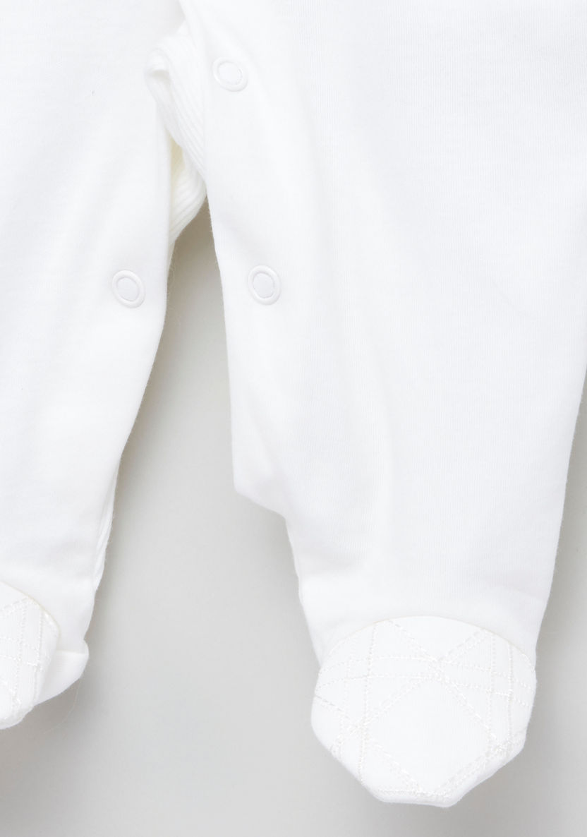 Giggles Jacket Detail Closed Feet Sleepsuit-Sleepsuits-image-1