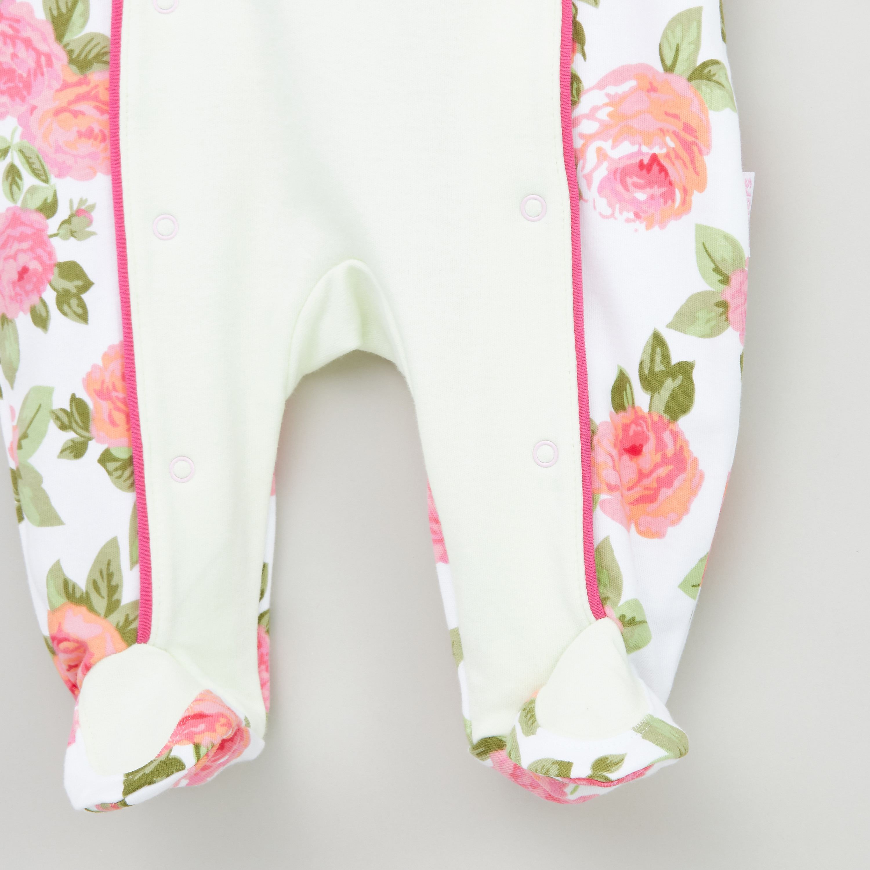 Juniors Floral Printed Closed Feet Sleepsuit-baby-boys-clothing-nightwear-sleepsuits-image-4