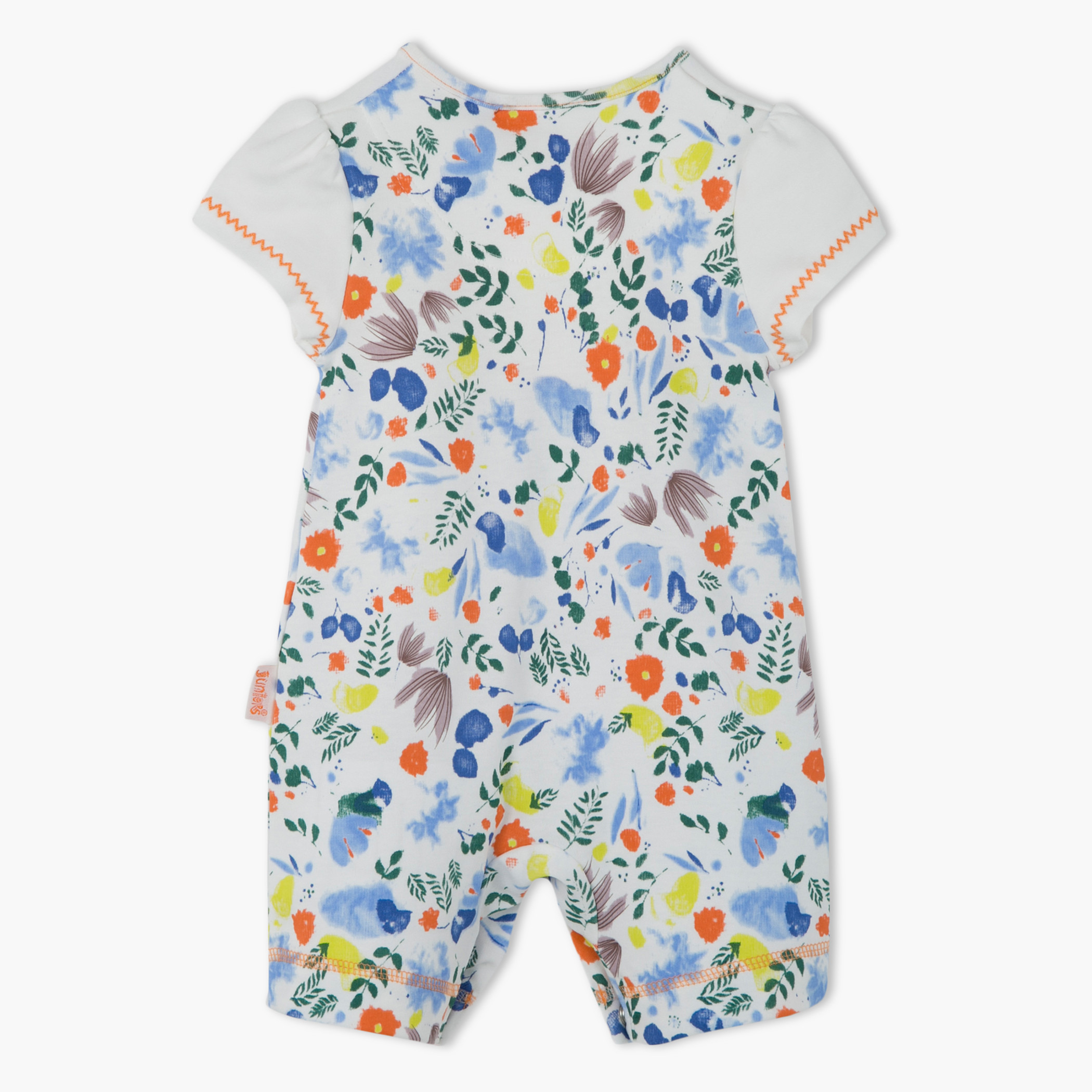 Juniors Short Sleeves Romper-girls-clothing-rompers-image-2