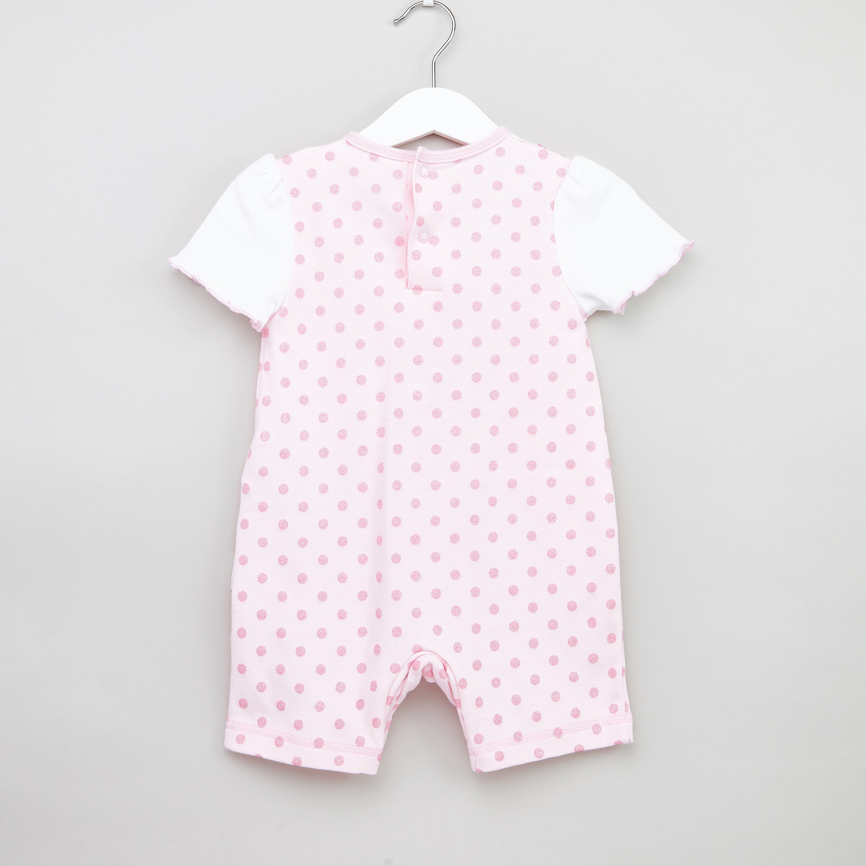 Polka dot romper store baby