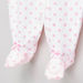 Juniors Polka Dot Printed Closed Feet Sleepsuit-Sleepsuits-thumbnail-1