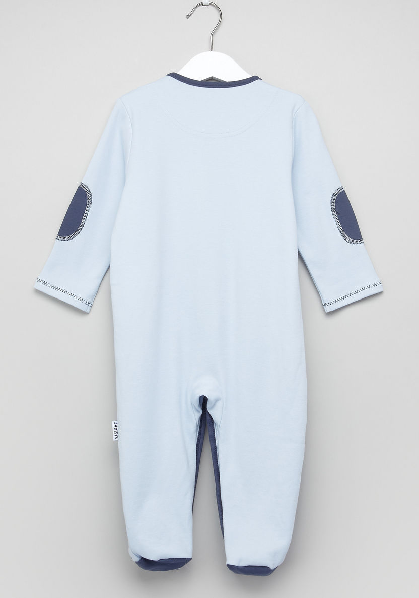 Juniors Printed Closed Feet Sleepsuit-Sleepsuits-image-2