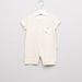Juniors Striped Cotton Romper with Applique-Rompers%2C Dungarees and Jumpsuits-thumbnail-0