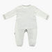 Juniors Embroidered Detail Closed Feet Sleepsuit with Long Sleeves-Sleepsuits-thumbnail-1