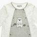 Juniors Embroidered Detail Closed Feet Sleepsuit with Long Sleeves-Sleepsuits-thumbnail-2