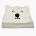 Juniors Bear Embroidered Cap with Rolled Hem-Caps-thumbnail-0