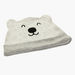 Juniors Bear Embroidered Cap with Rolled Hem-Caps-thumbnail-1
