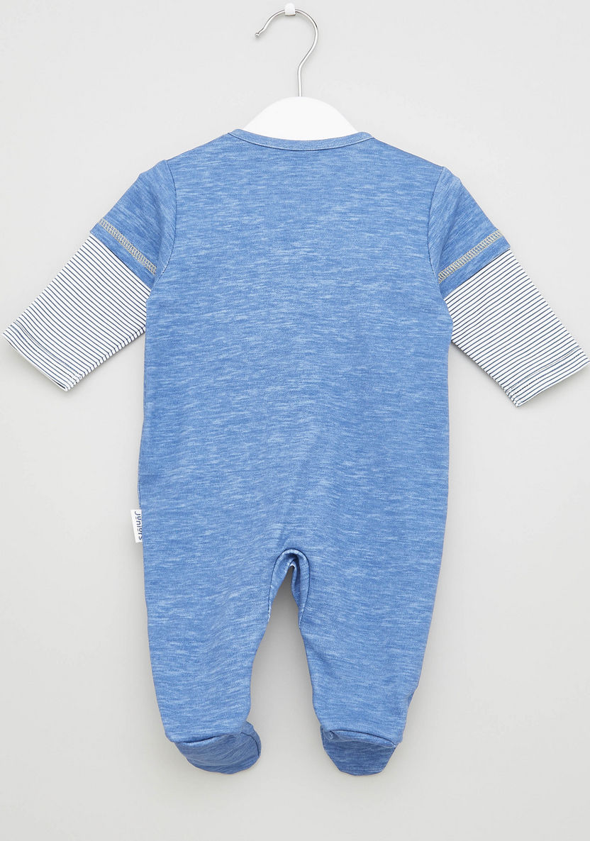 Juniors Closed Feet Printed Sleepsuit-Sleepsuits-image-2