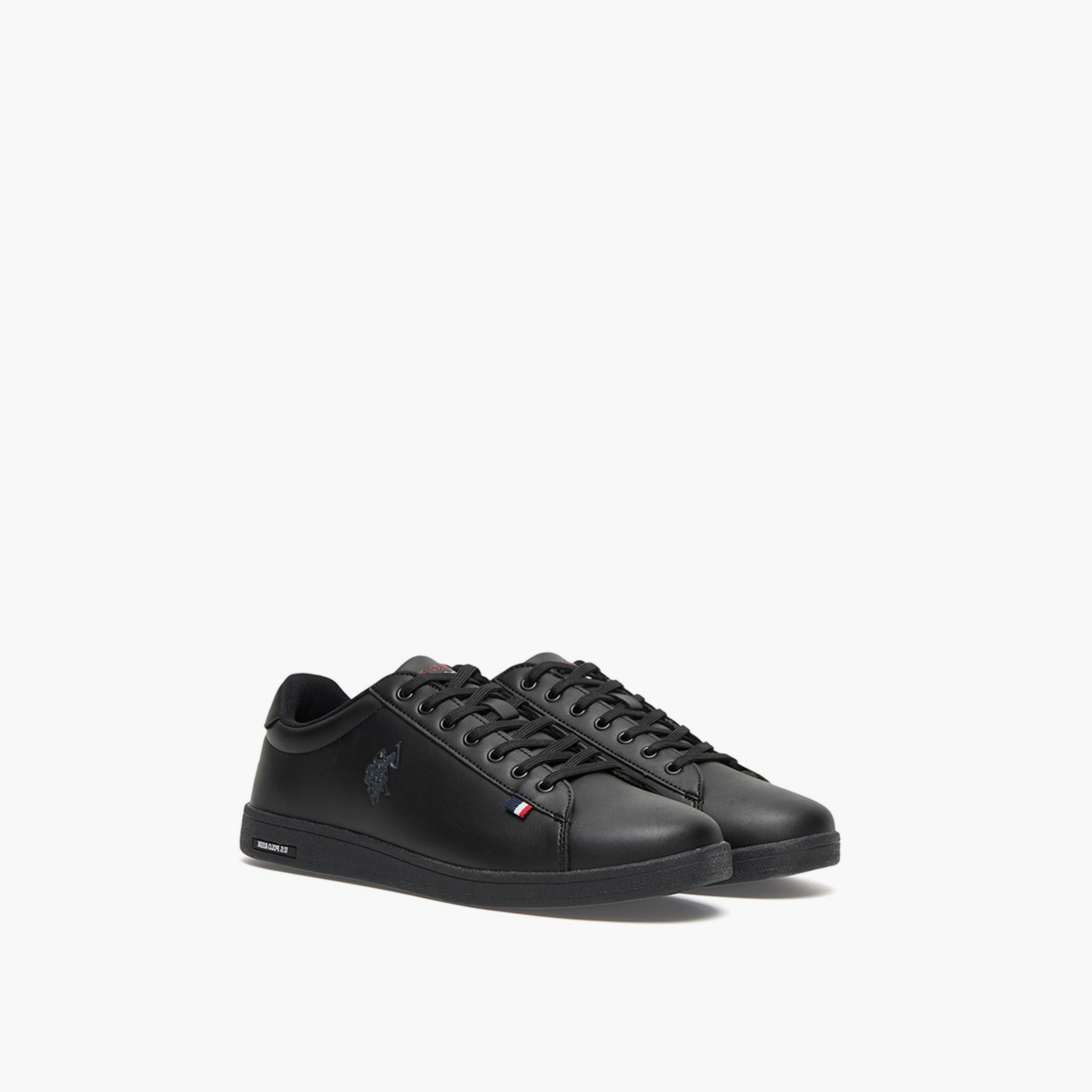 يو اس بولو اسن- حذاء رياضي برباط كاحل منخفض  للرجال-men-shoes-sneakers-image-1