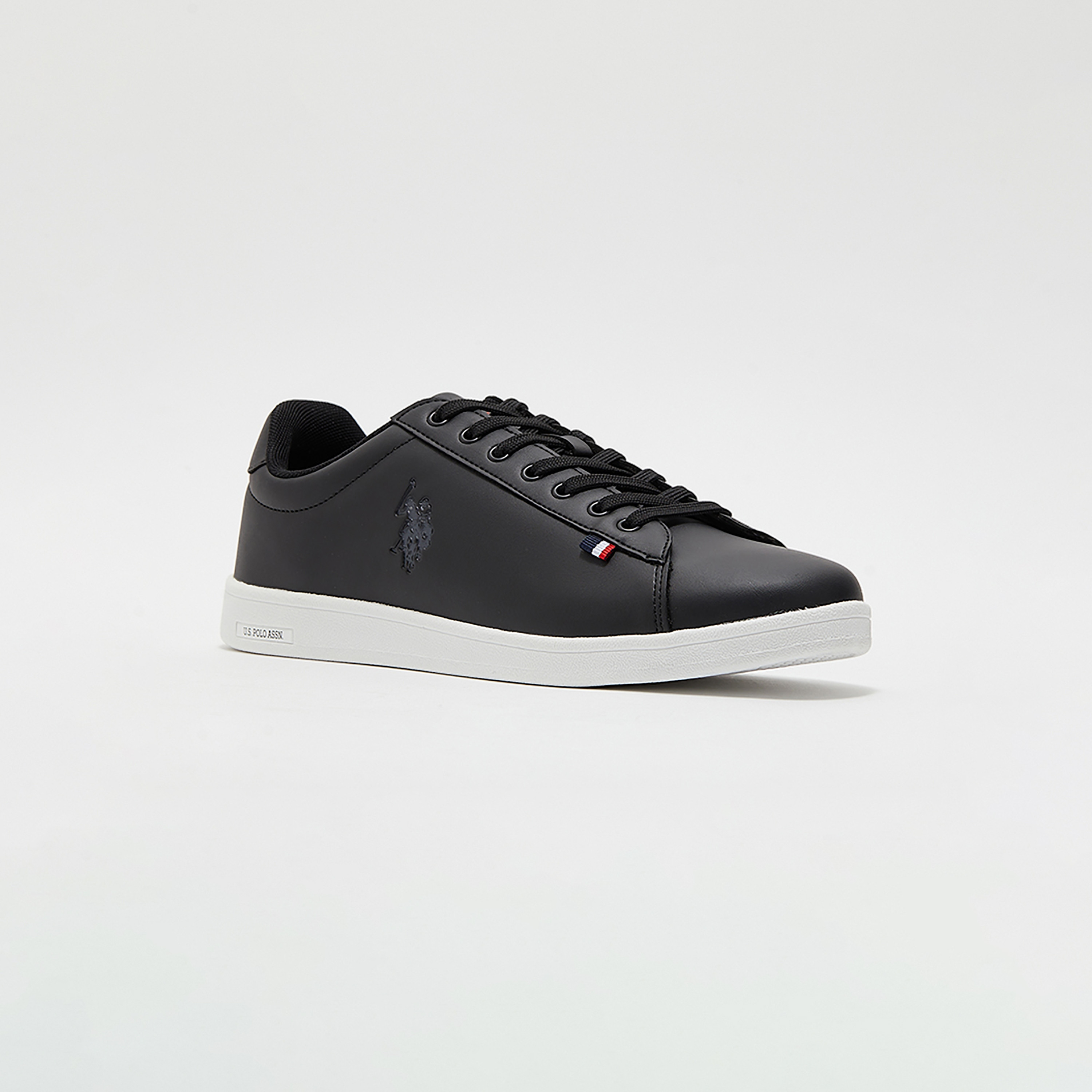 حذاء سنيكرز رياضي رجالي من من يو إس بولو أسن برباط علوي مع منخفض | Franco-men-shoes-sneakers-image-1