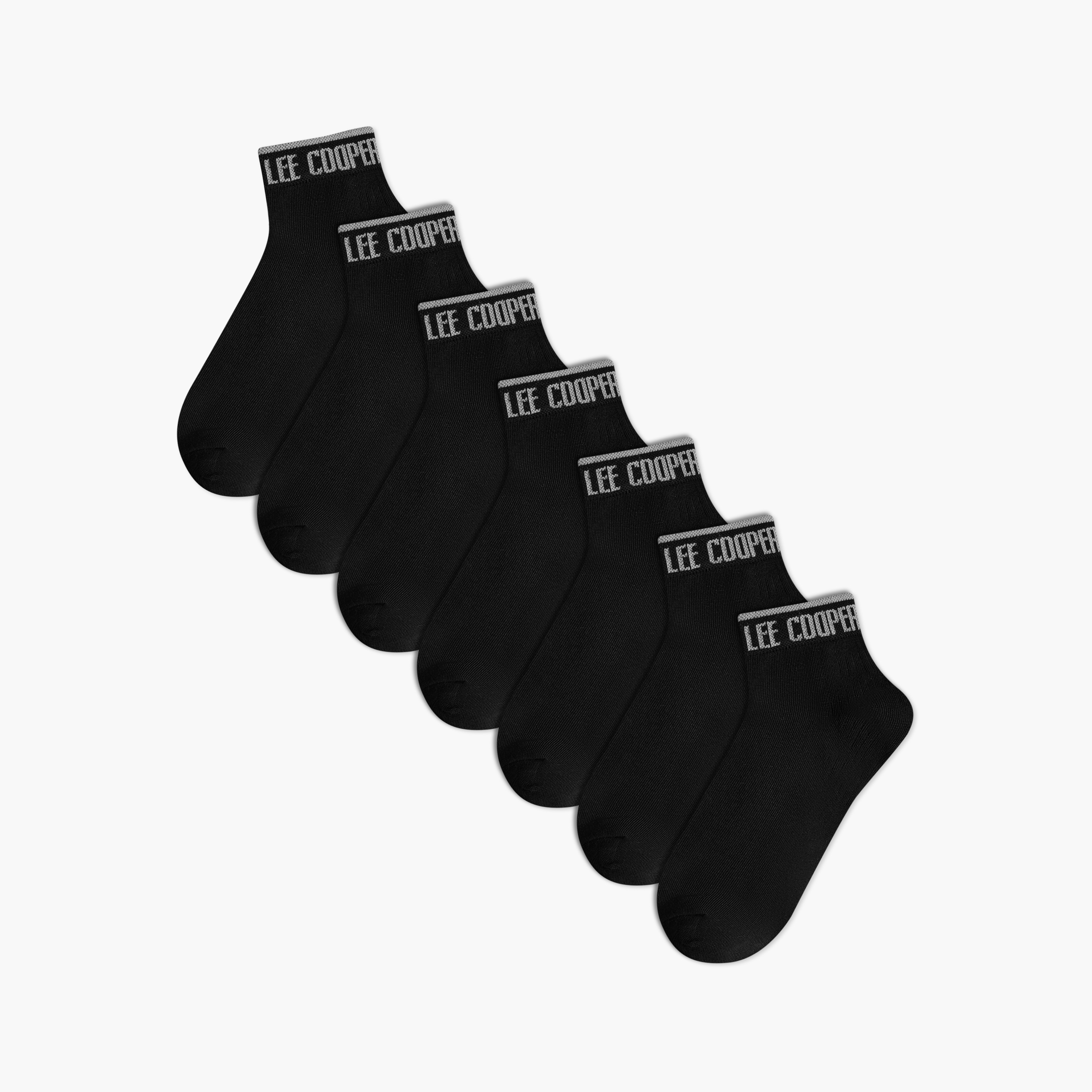 Lee Cooper Men Socks Ankle Length - Set of 7-men-socks-image-1