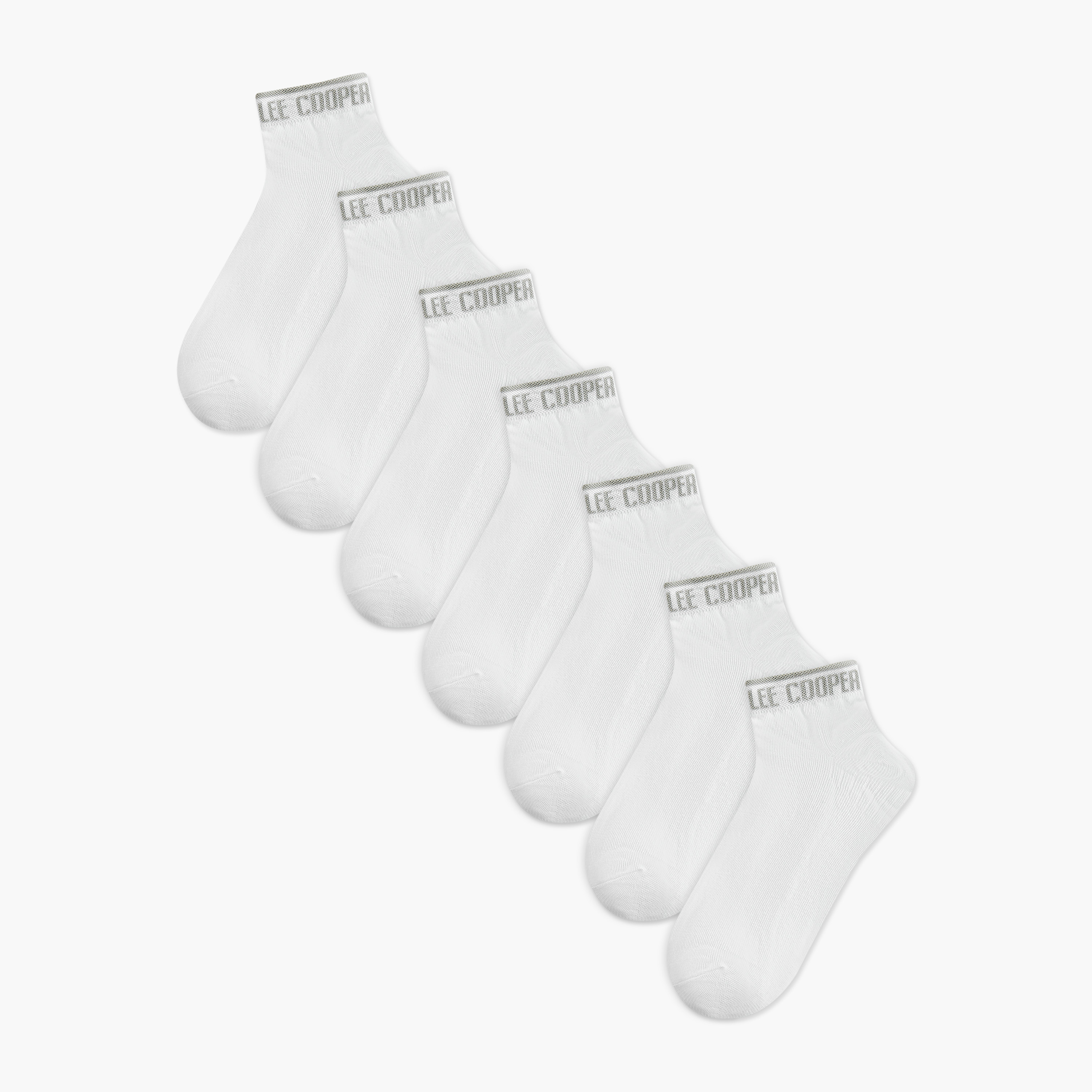 Lee Cooper Men Ankle Length Socks - Set of 7-men-socks-image-1