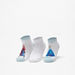 Disney Frozen Print Ankle Length Socks - Set of 3-Girl%27s Socks & Tights-thumbnailMobile-0