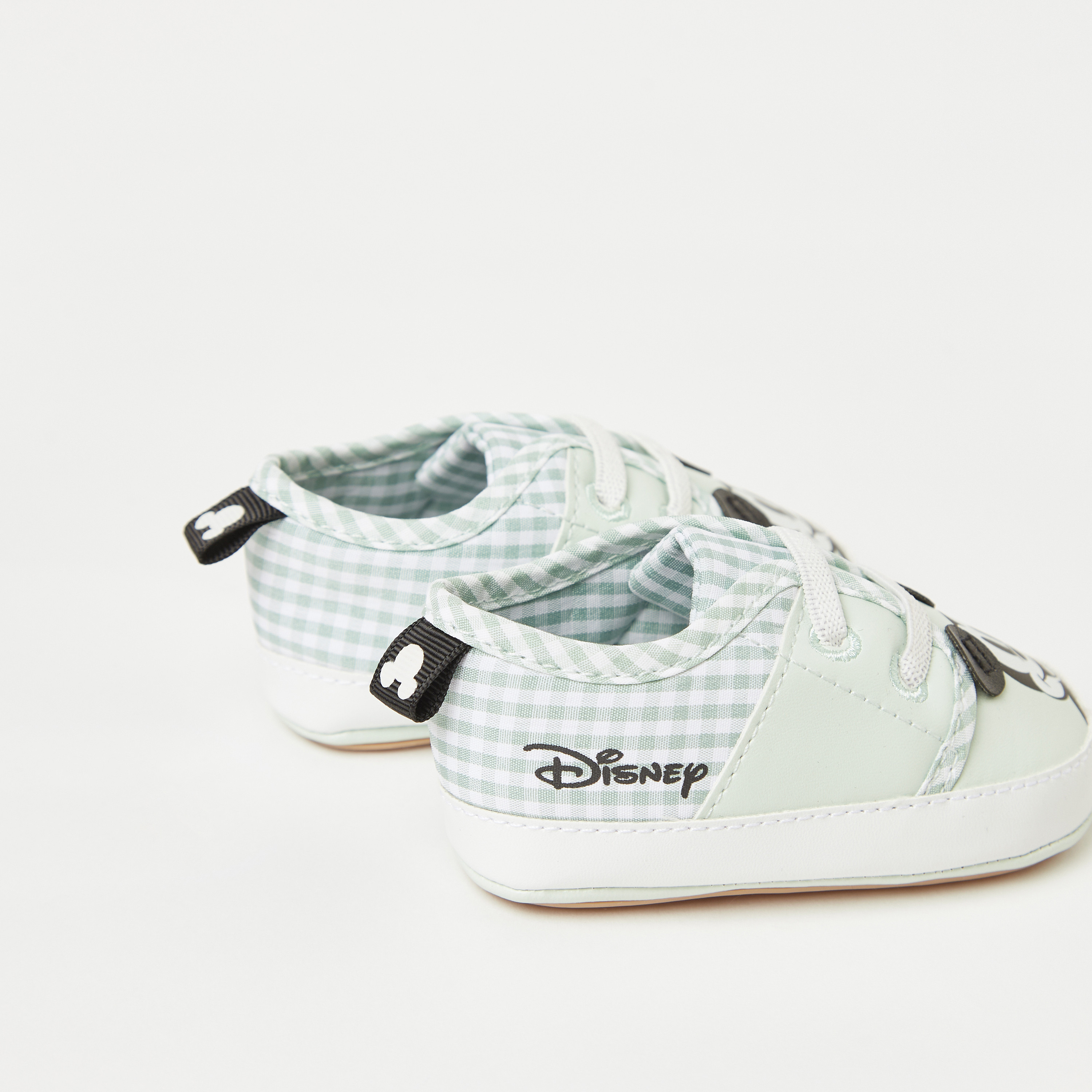 Disney Mickey Mouse Print Lace-Up Booties-baby-boys-shoes-closedshoes-image-4