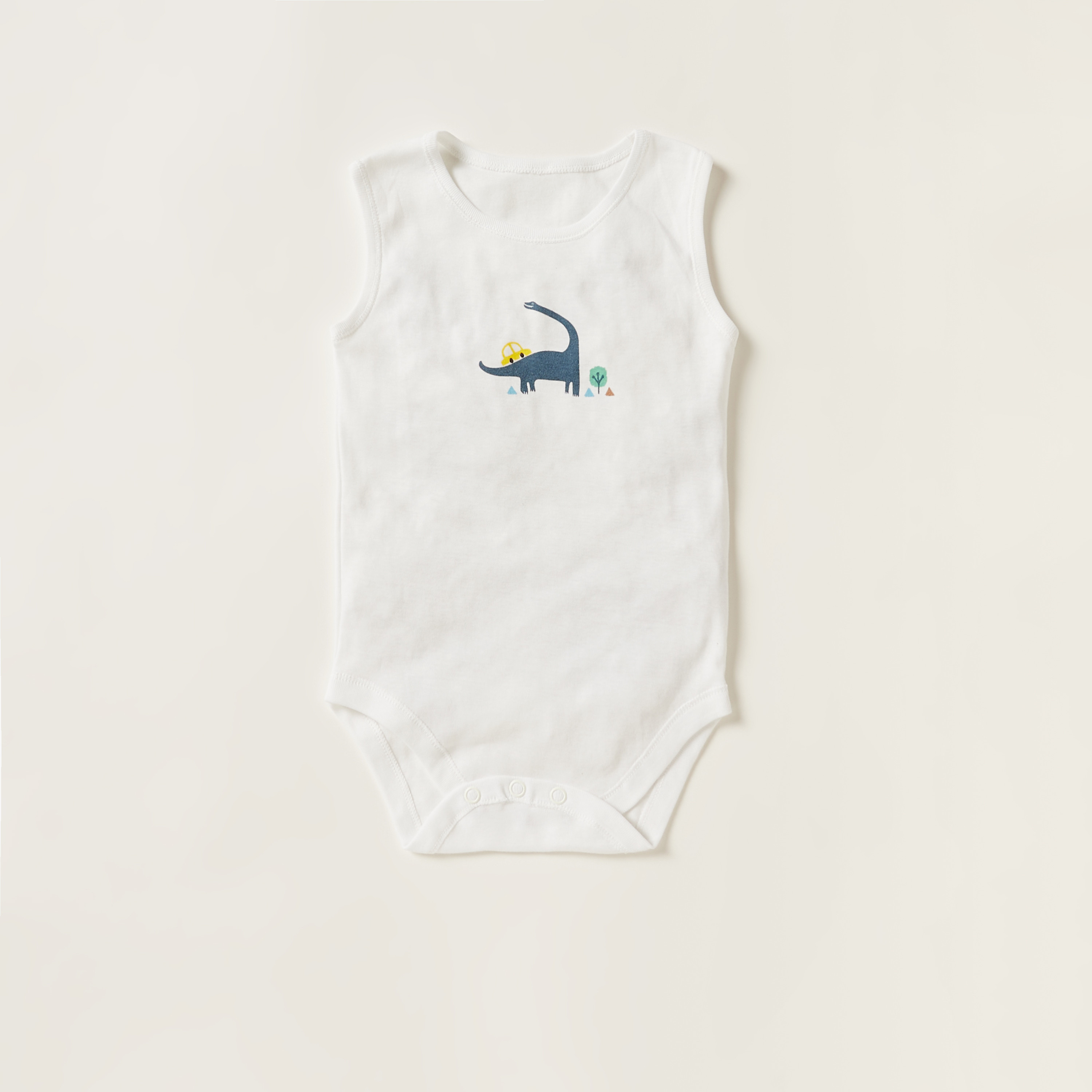 Juniors Printed Sleeveless Bodysuit - Set of 5-baby-boys-clothing-multipacks-image-3