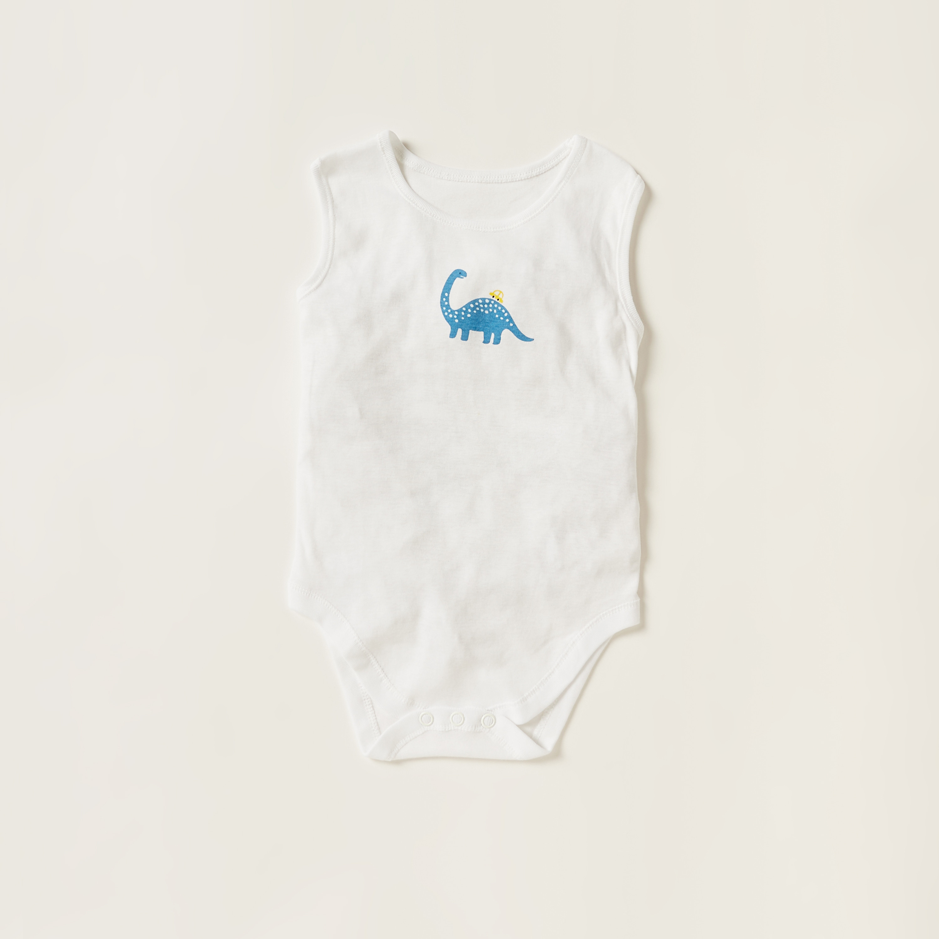 Juniors Printed Sleeveless Bodysuit - Set of 5-baby-boys-clothing-multipacks-image-4