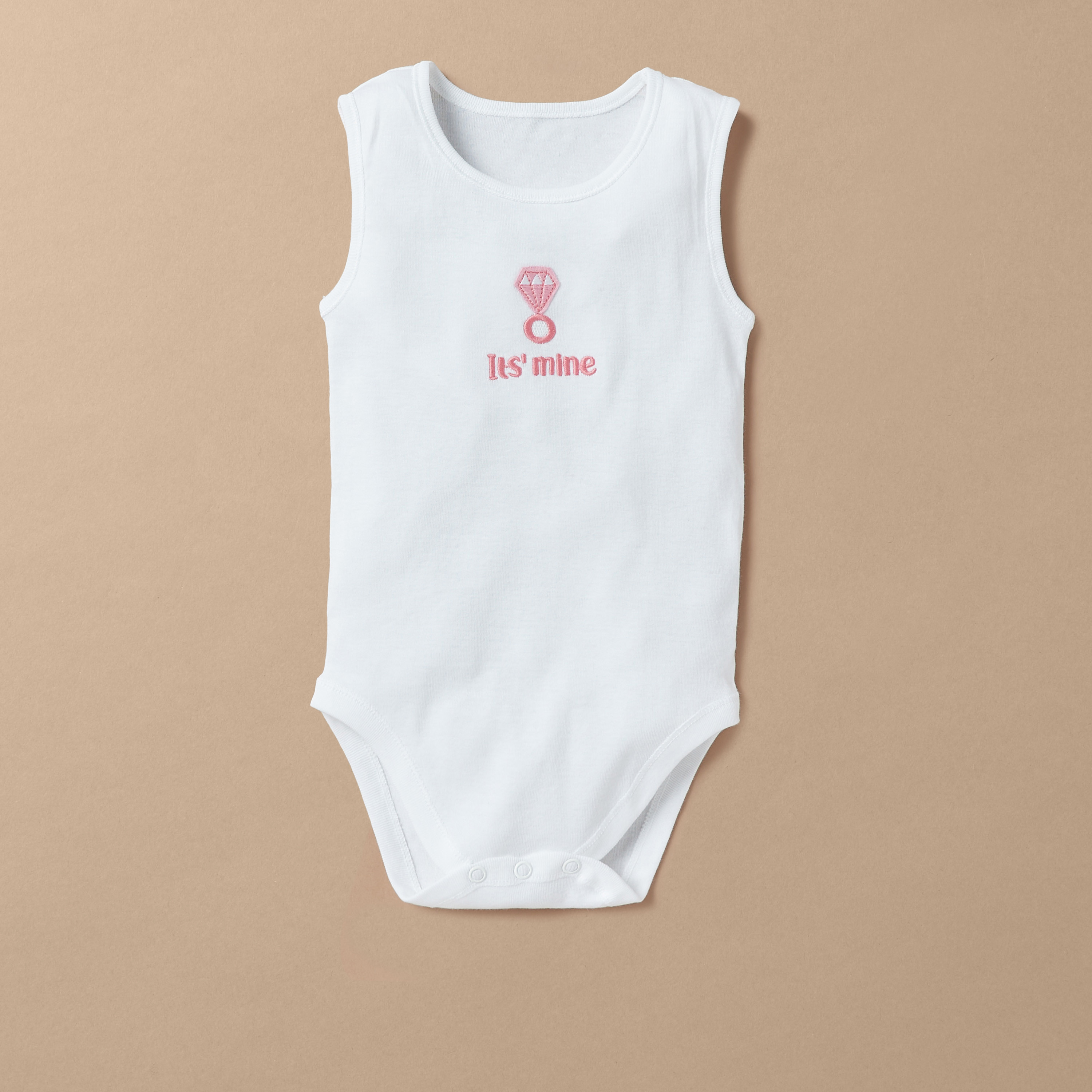 Sleeveless onesies for baby hot sale girl