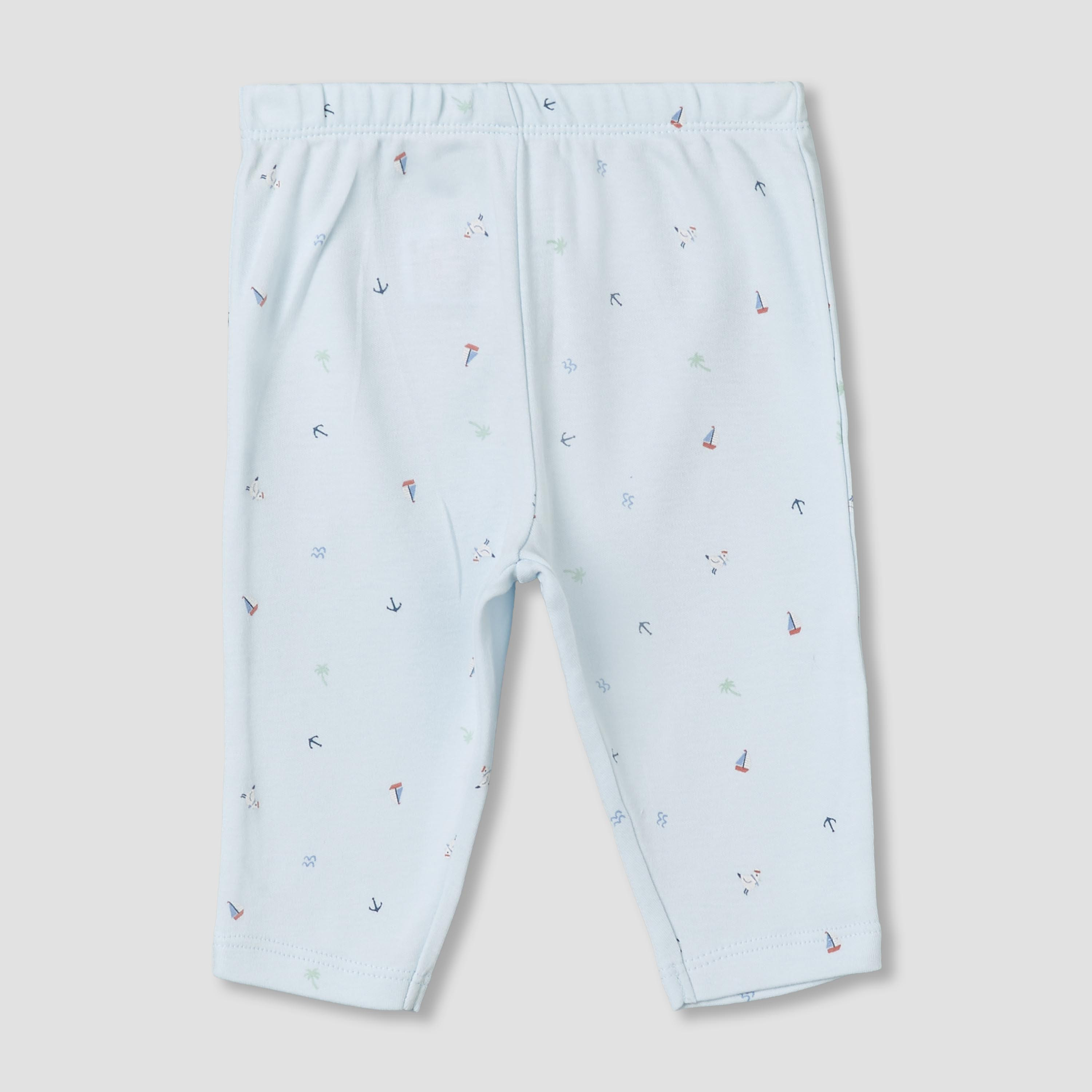 Juniors Cotton Round Neck Long Sleeves Pyjama Set with Nautical Print-baby-boys-clothing-nightwear-pyjamasets-image-3
