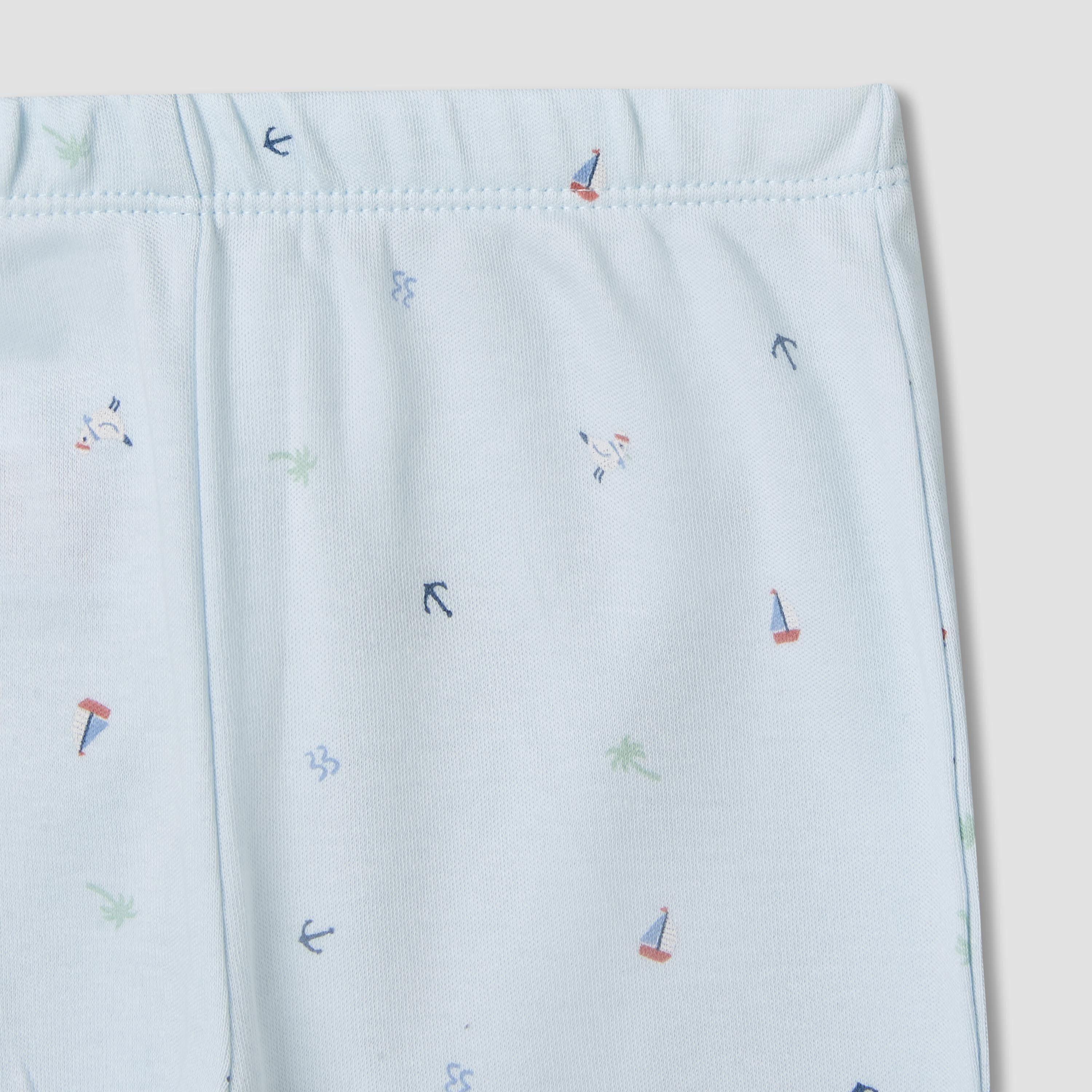 Juniors Cotton Round Neck Long Sleeves Pyjama Set with Nautical Print-baby-boys-clothing-nightwear-pyjamasets-image-6