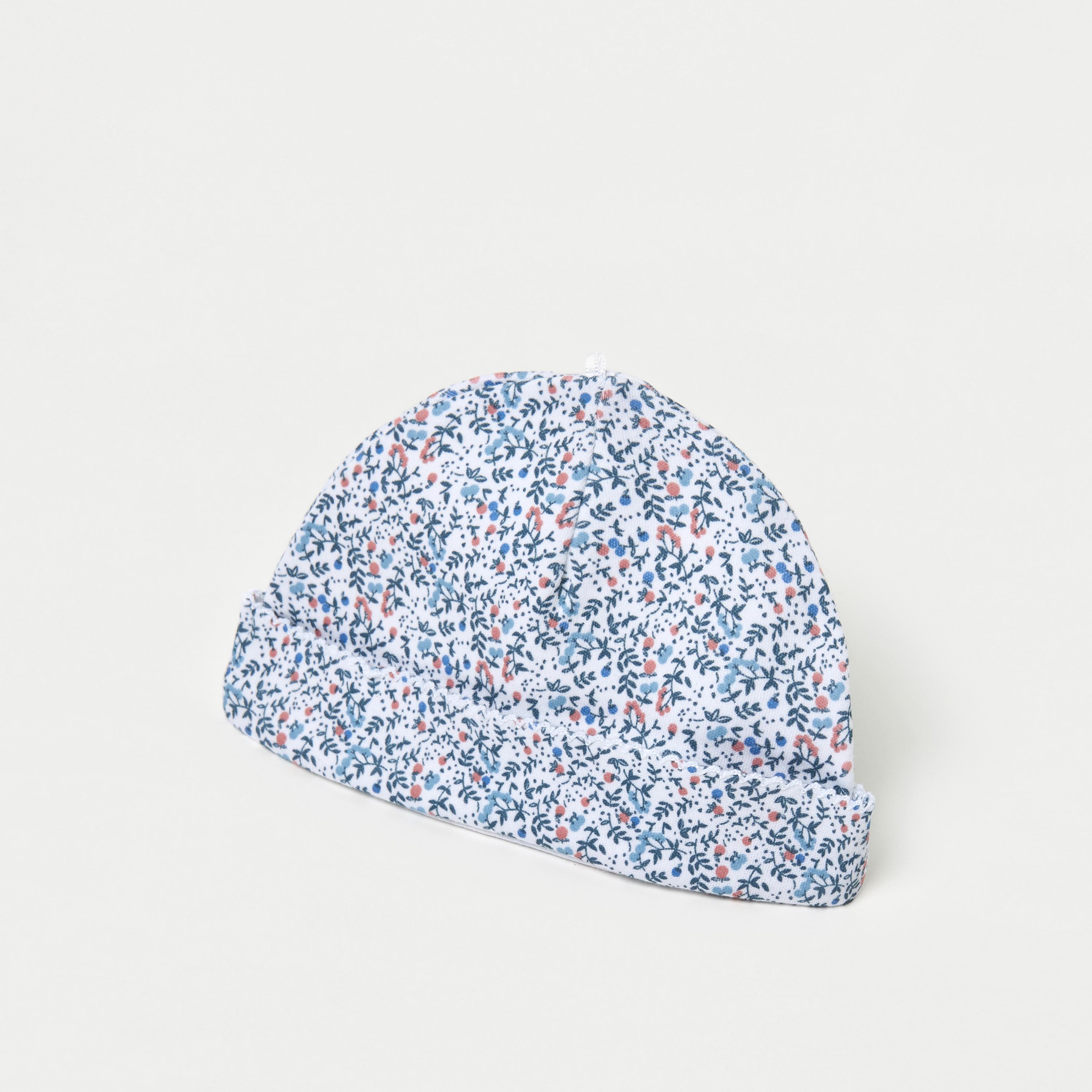 كاب بطبعات زهور من جونيورز - طقم من قطعتين-baby-girls-accessories-caps-image-2
