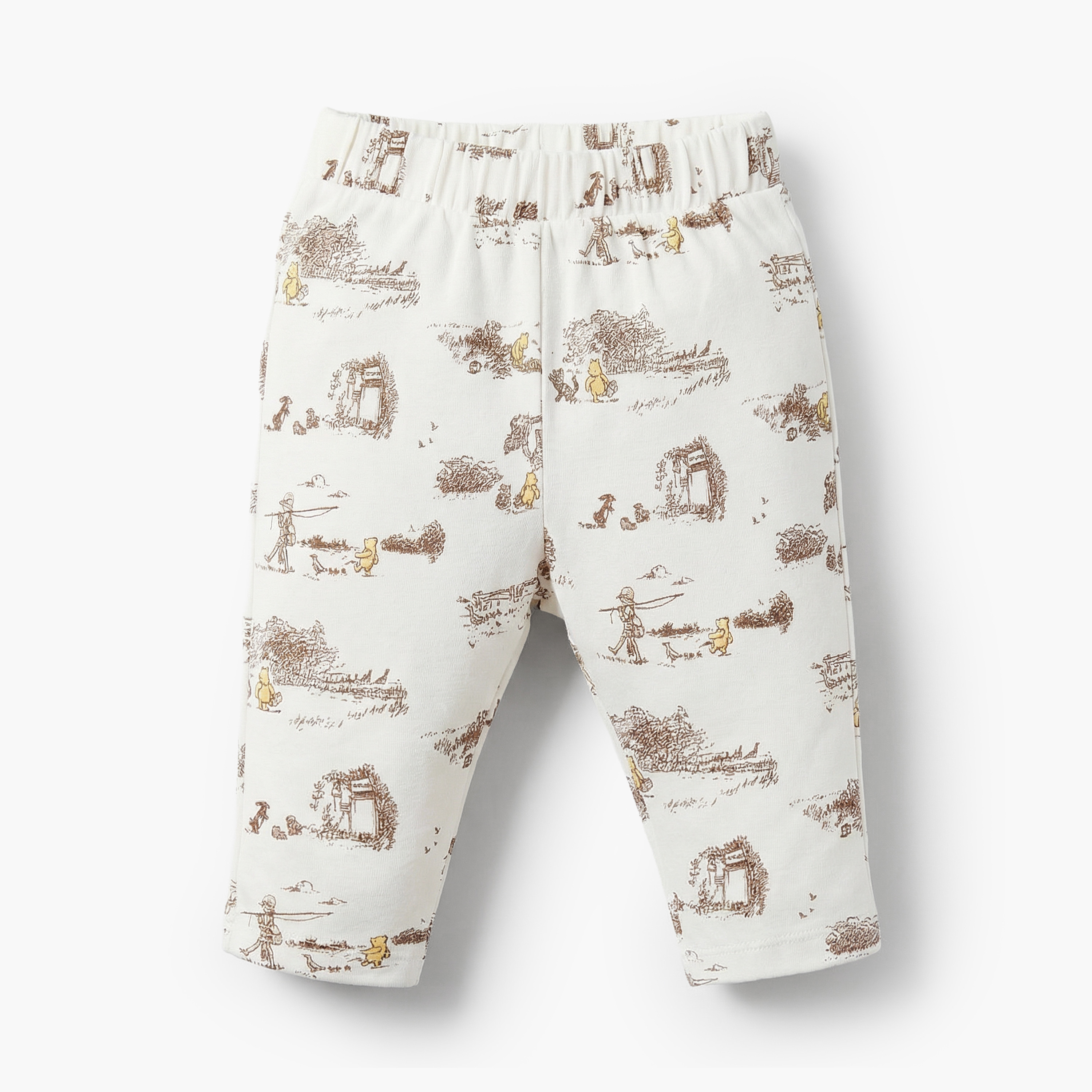 Disney Cotton Collared Long Sleeves Pyjama Set with Winnie the Pooh Print-baby-boys-clothing-nightwear-pyjamasets-image-4