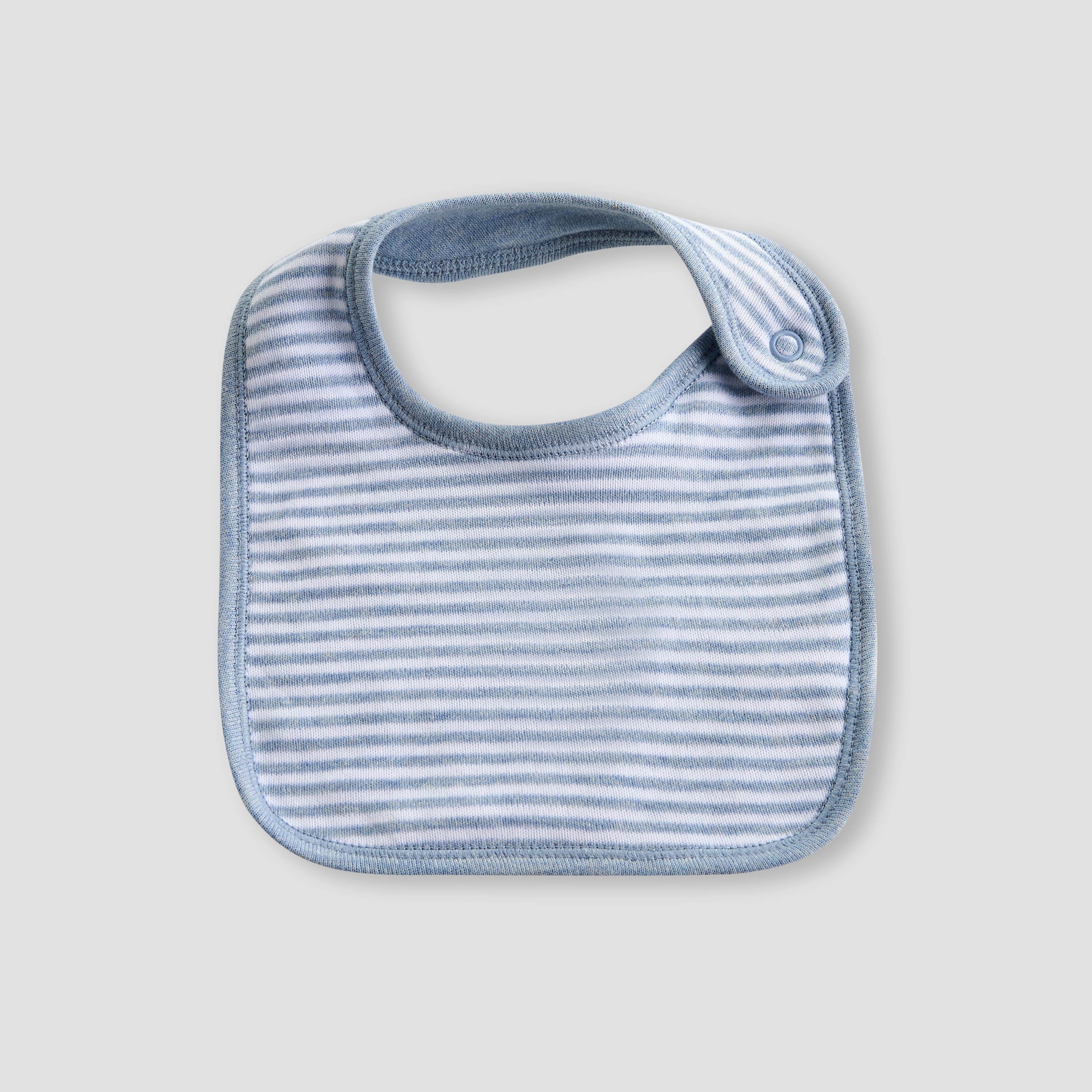 Juniors Assorted Bib with Button Closure - Set of 2-baby-feeding-bibs-image-3